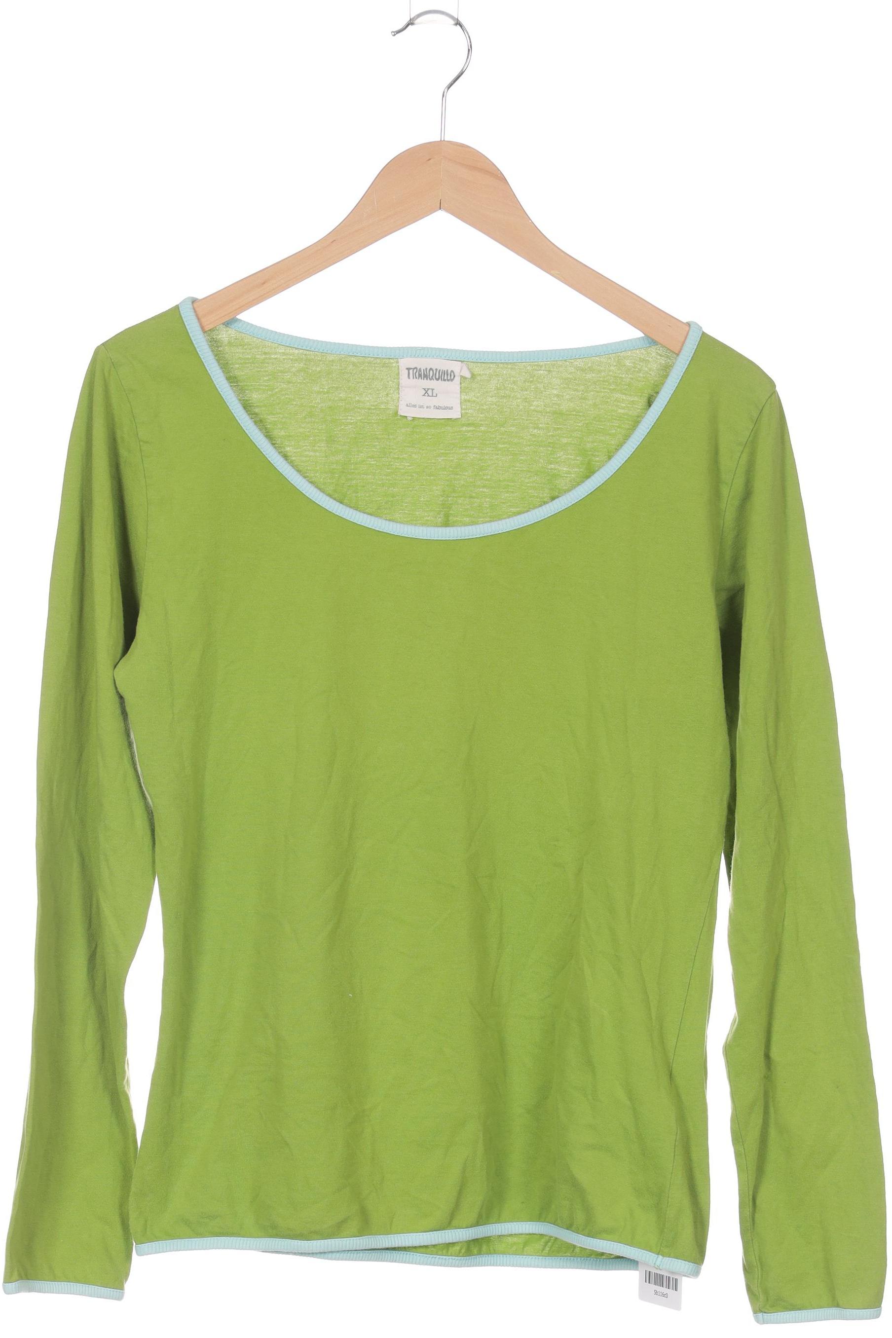 

Tranquillo Damen Langarmshirt, grün, Gr.