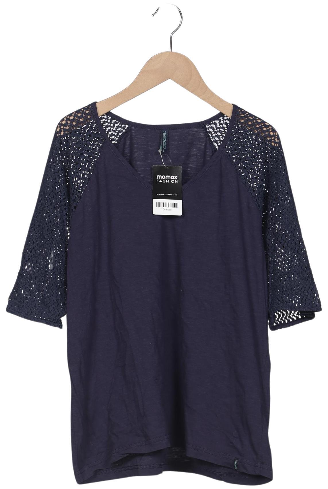 

Tranquillo Damen Langarmshirt, marineblau, Gr. 42