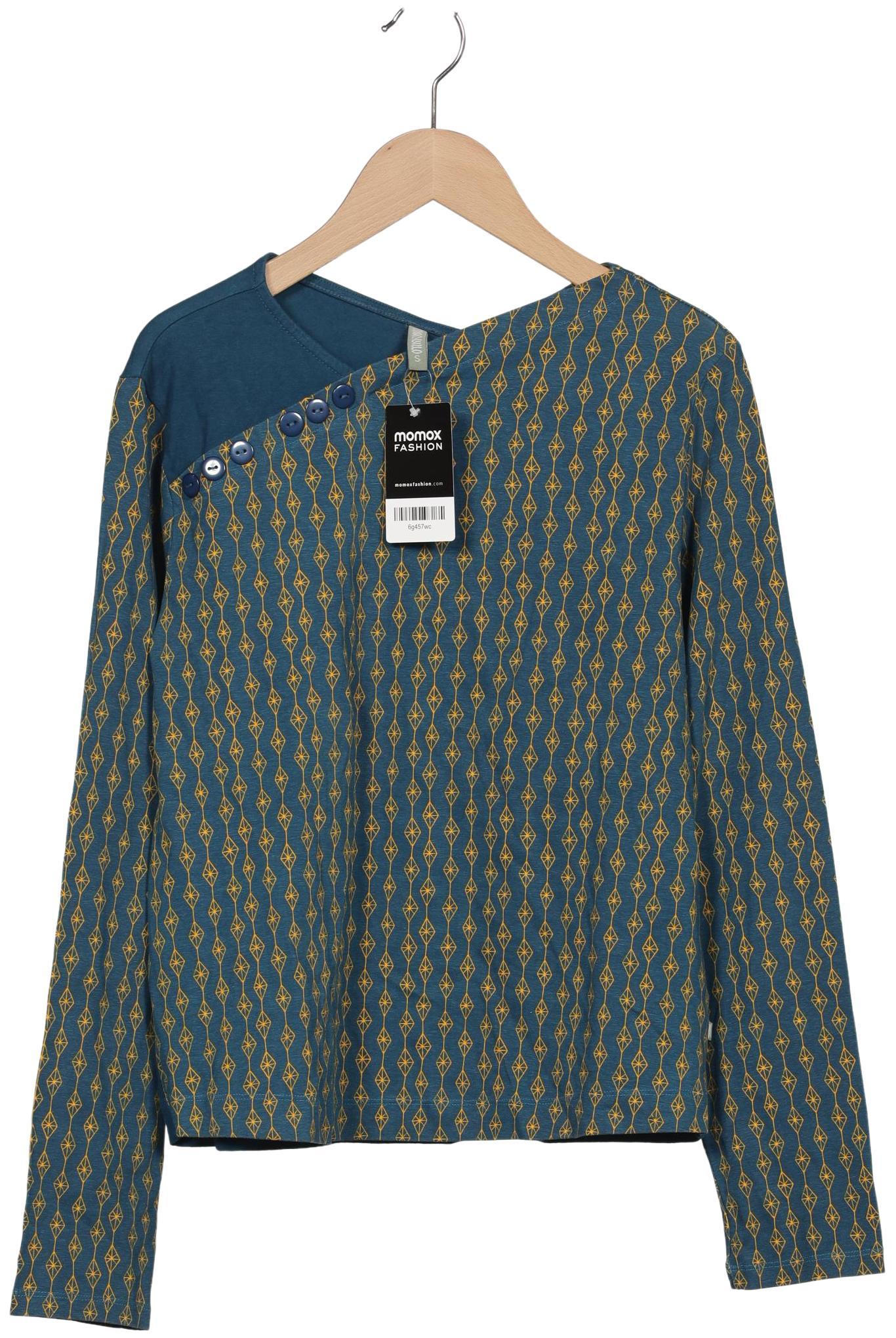 

Tranquillo Damen Langarmshirt, türkis, Gr. 36