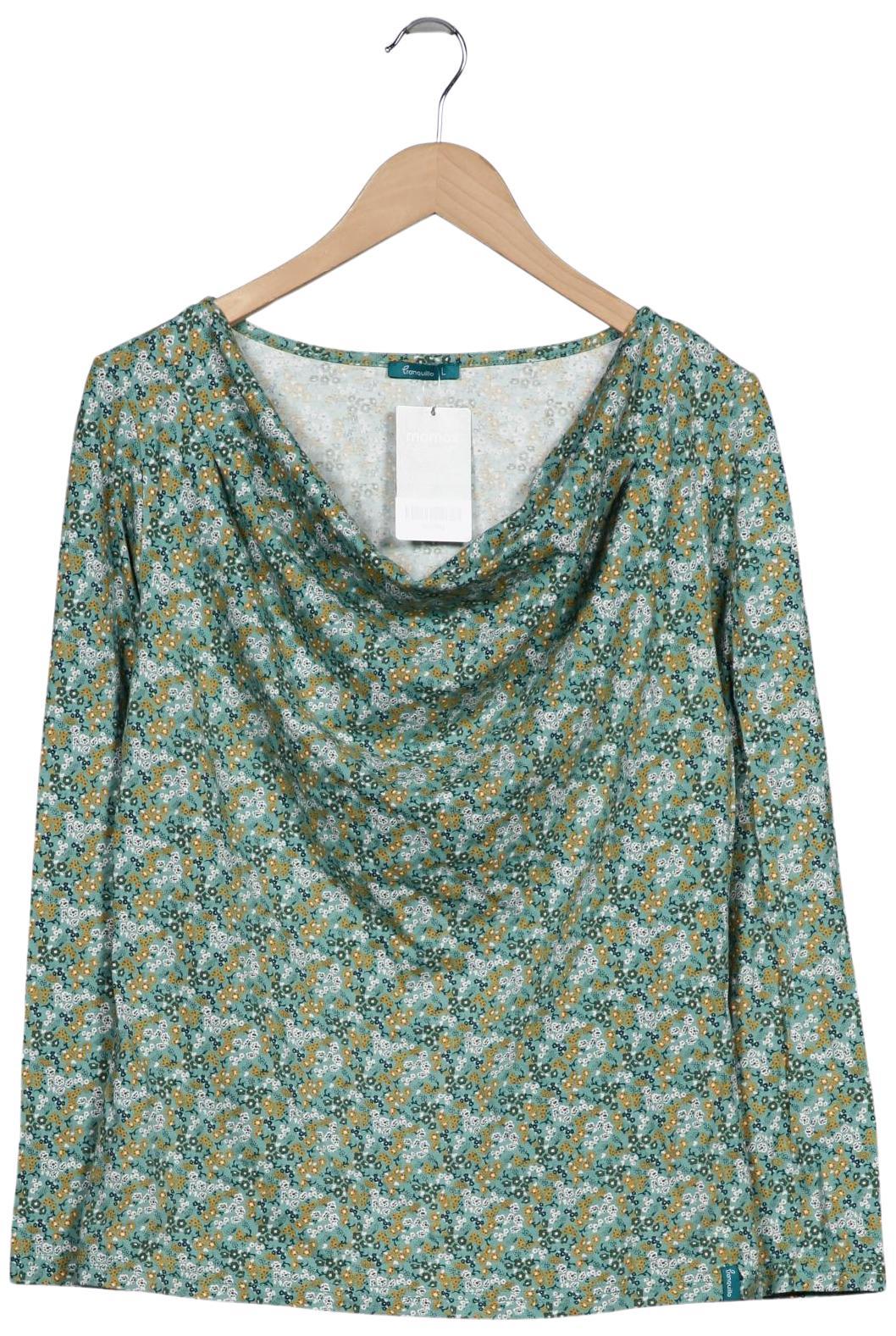 

Tranquillo Damen Langarmshirt, grün, Gr. 42