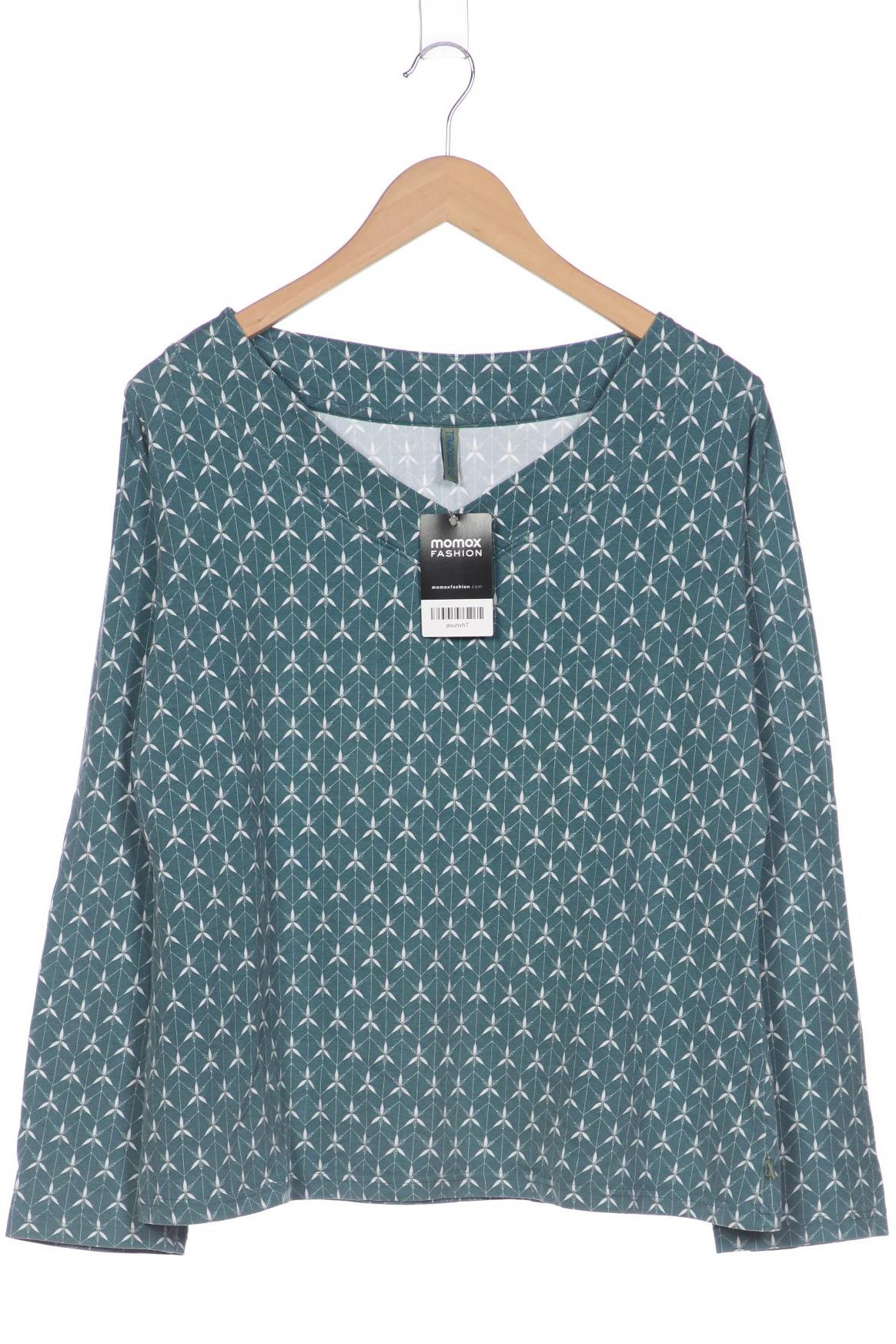 

Tranquillo Damen Langarmshirt, türkis, Gr. 44