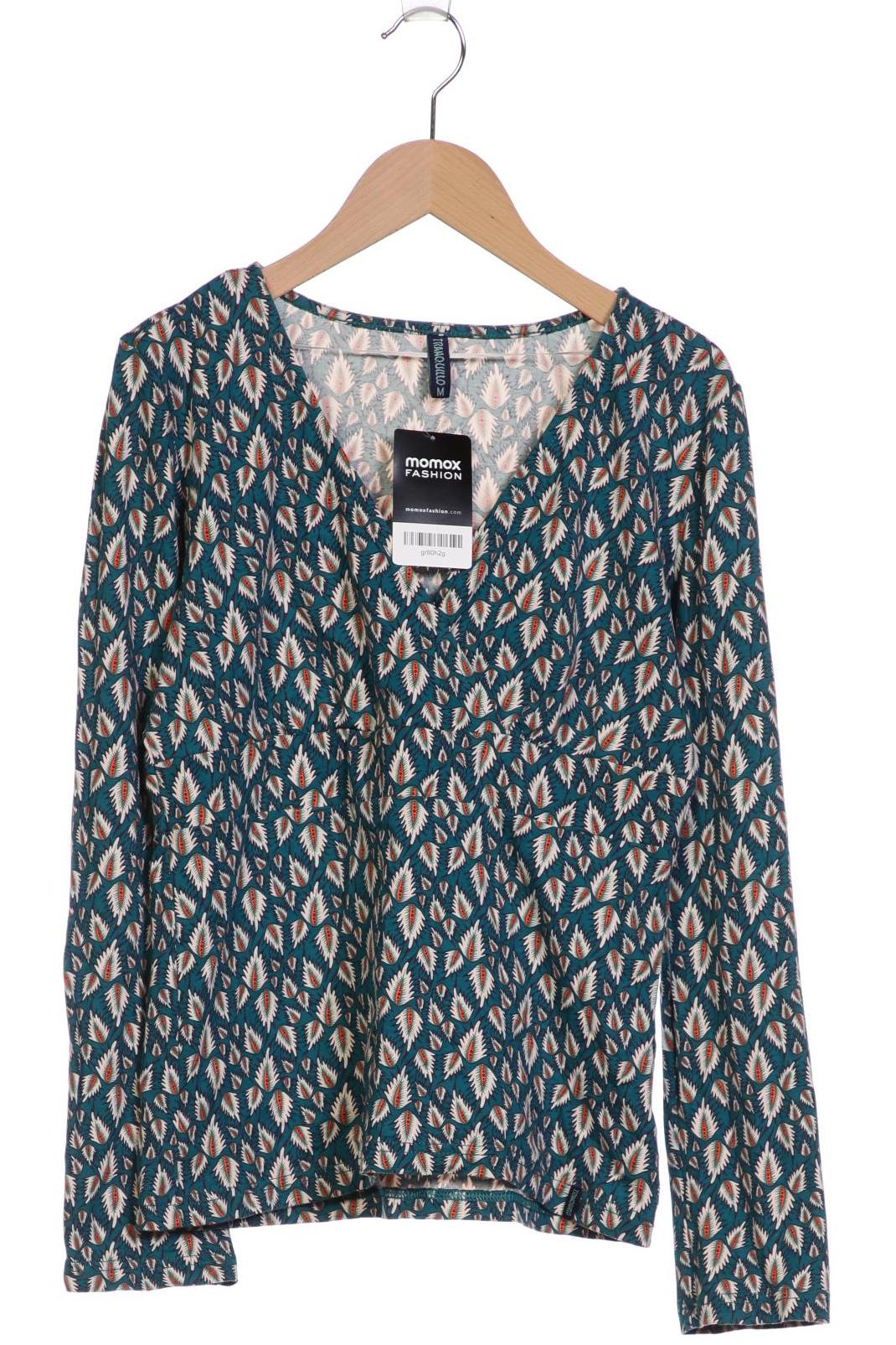 

Tranquillo Damen Langarmshirt, türkis, Gr. 38