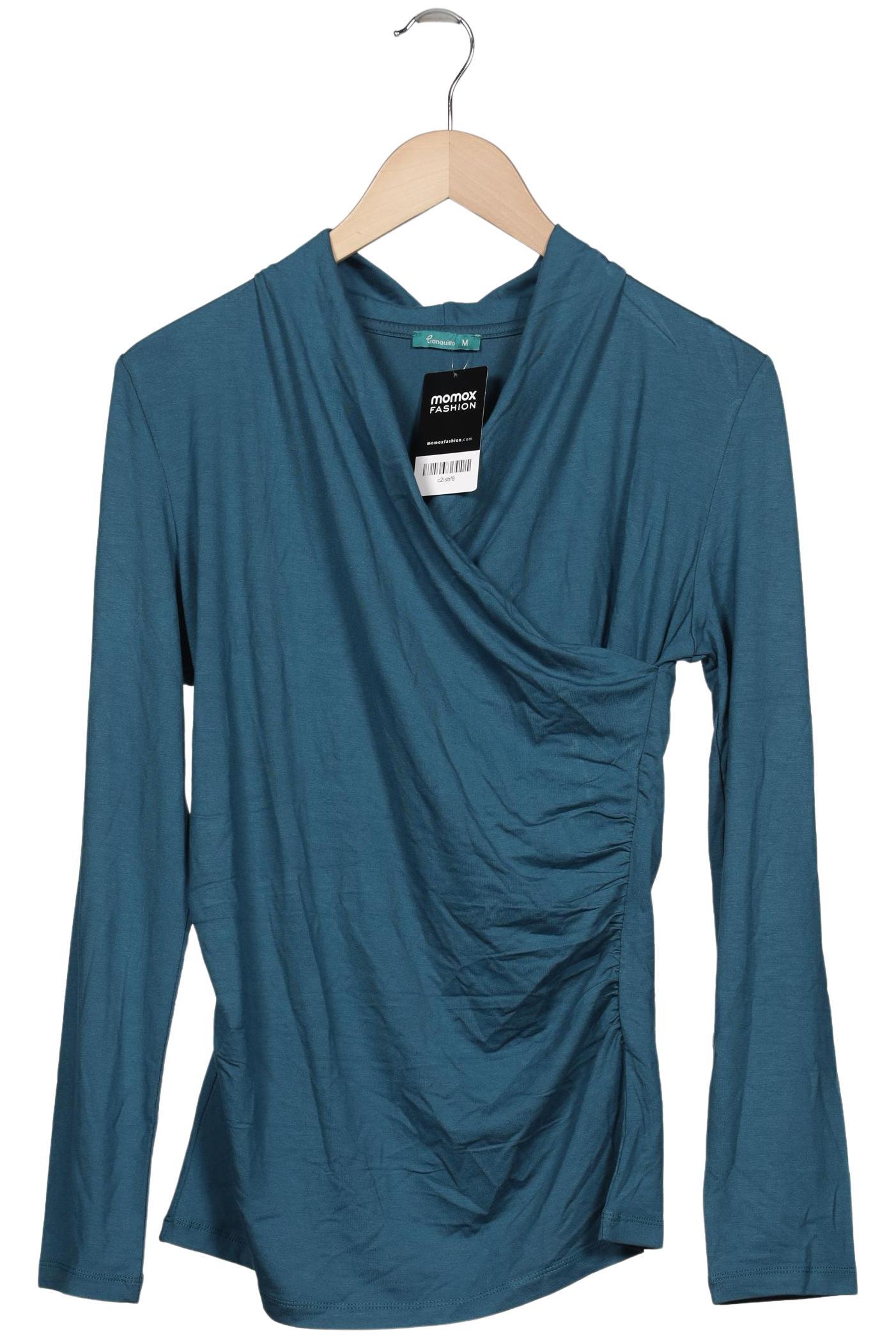 

Tranquillo Damen Langarmshirt, blau, Gr. 38