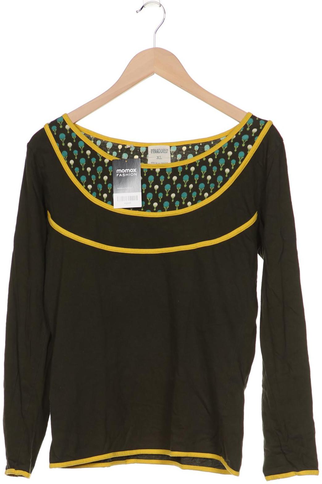 

Tranquillo Damen Langarmshirt, grün, Gr. 44