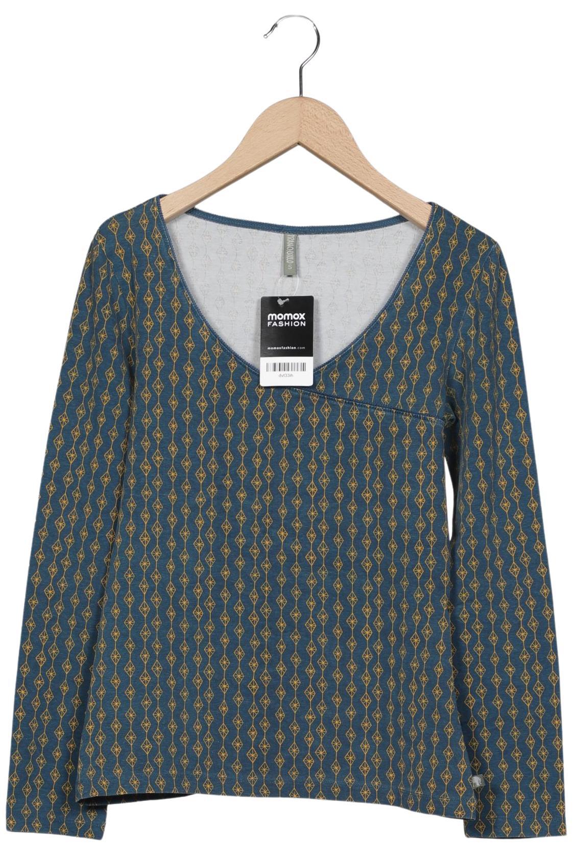 

Tranquillo Damen Langarmshirt, blau, Gr. 36