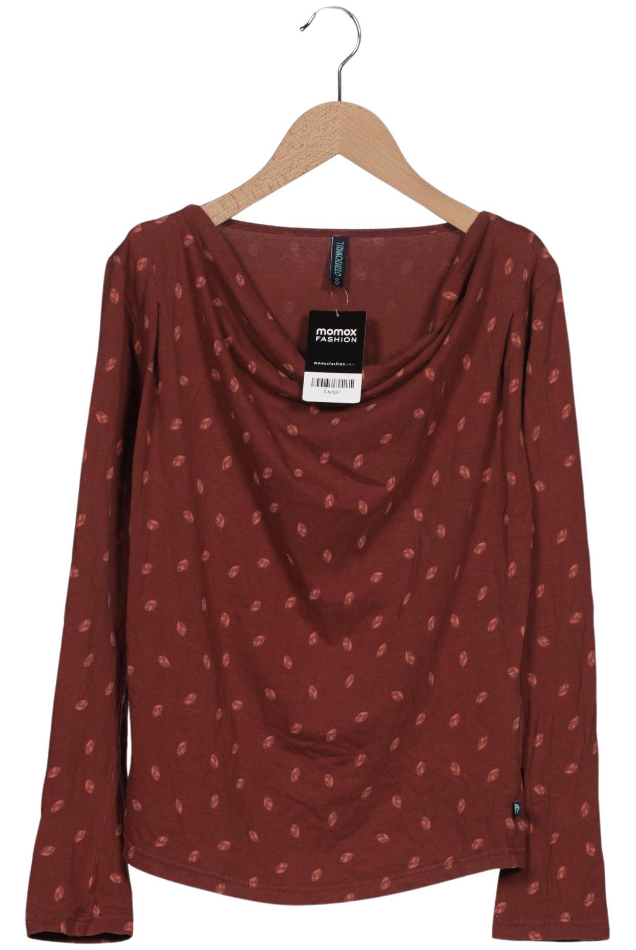 

Tranquillo Damen Langarmshirt, bordeaux, Gr. 36