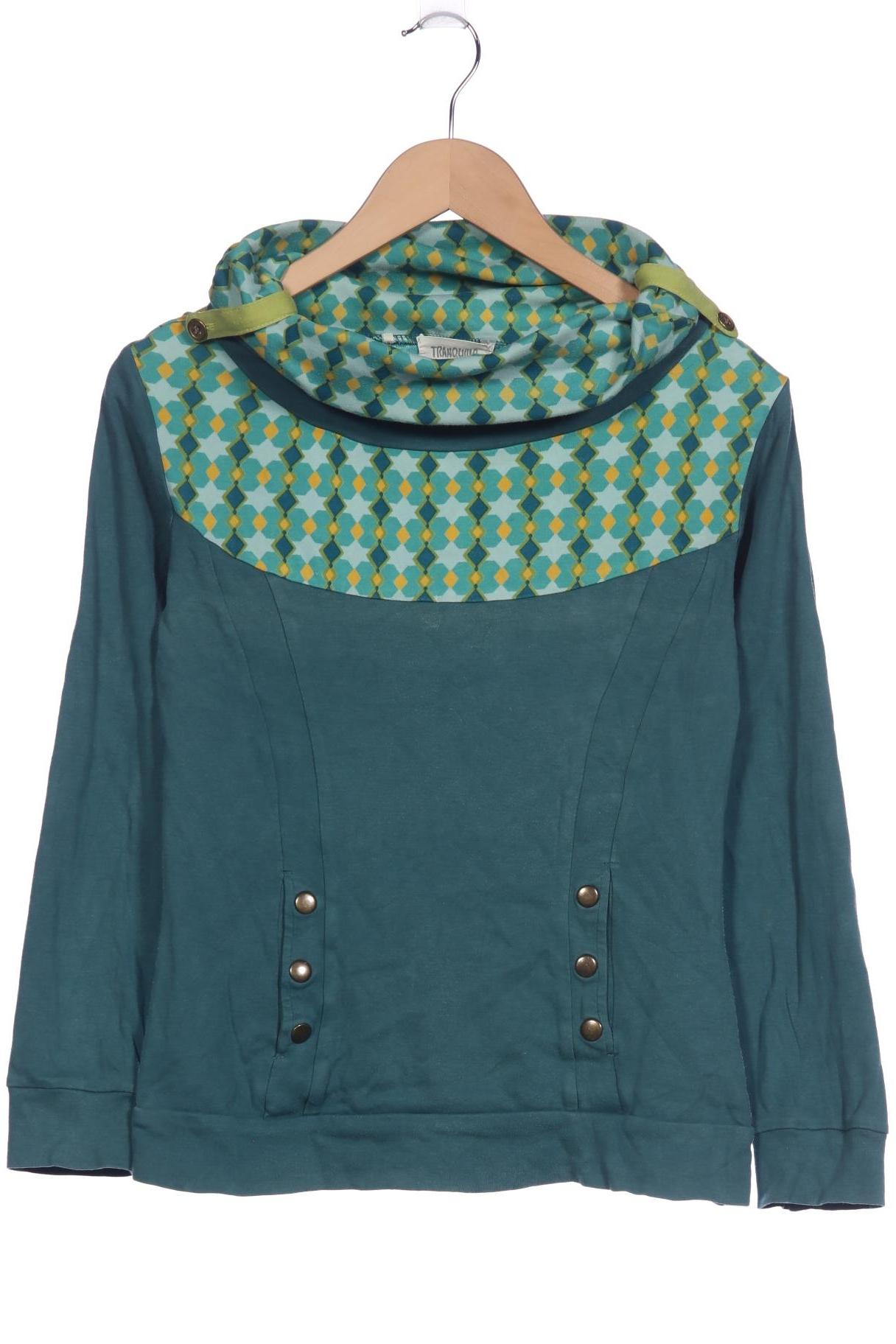 

Tranquillo Damen Langarmshirt, türkis, Gr. 36
