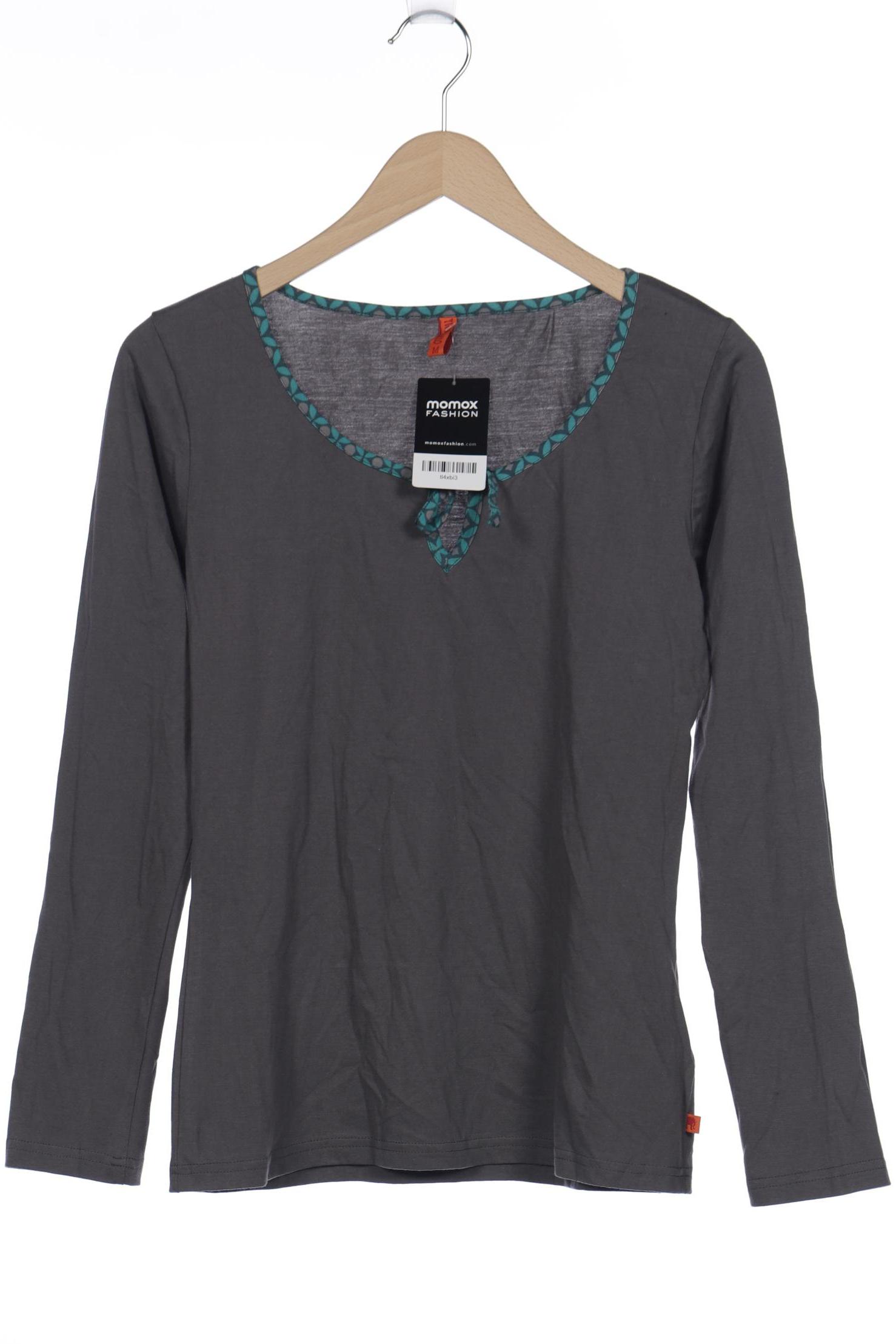 

TRANQUILLO Damen Langarmshirt, grau