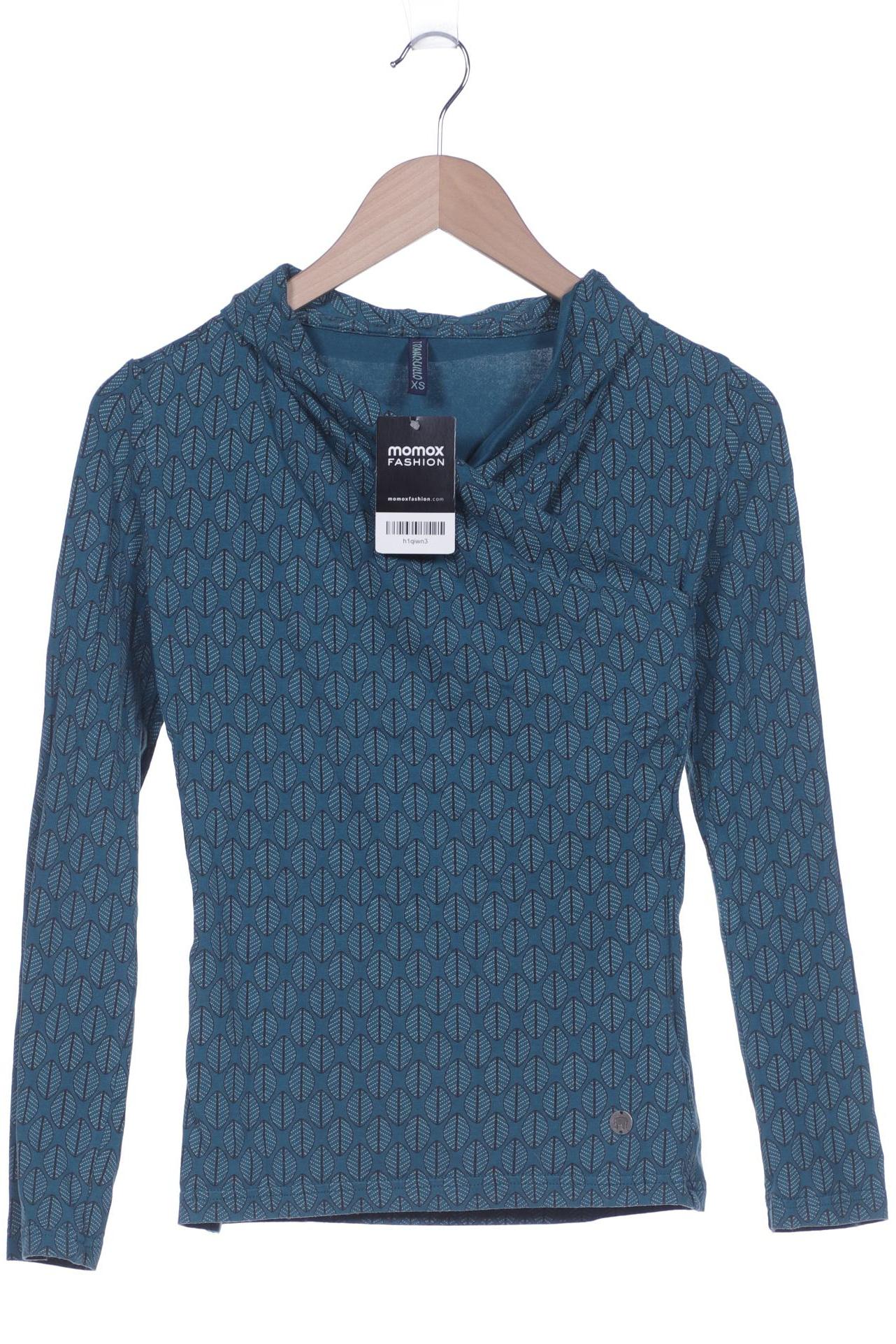 

TRANQUILLO Damen Langarmshirt, blau