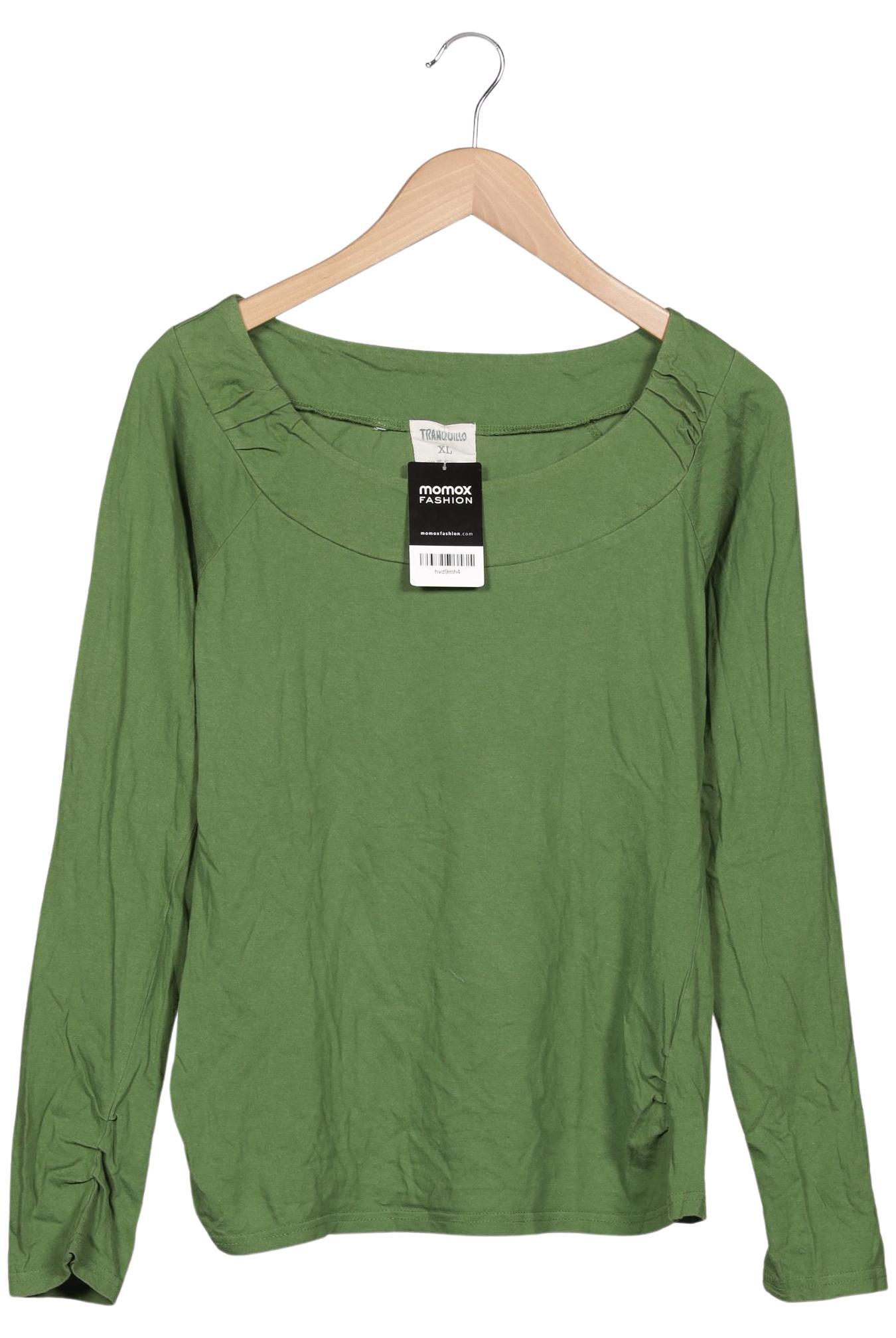 

Tranquillo Damen Langarmshirt, grün, Gr. 44