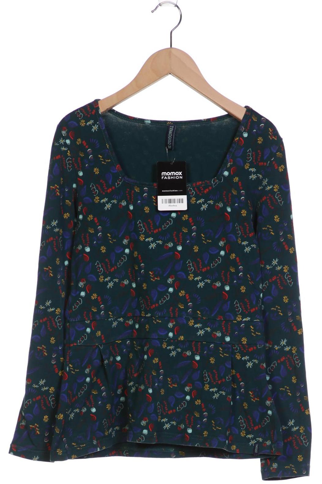 

TRANQUILLO Damen Langarmshirt, grün