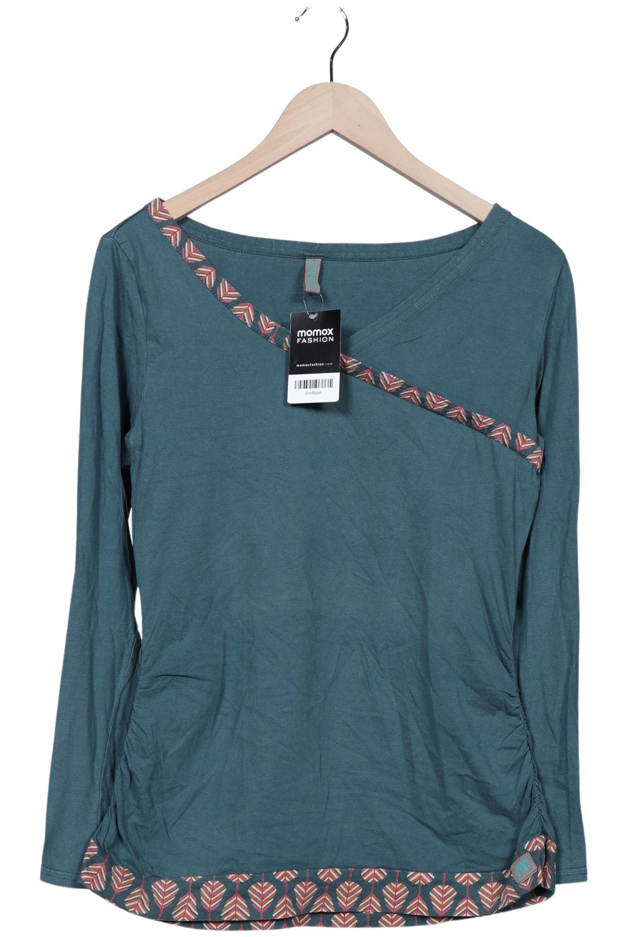 

Tranquillo Damen Langarmshirt, türkis, Gr. 42