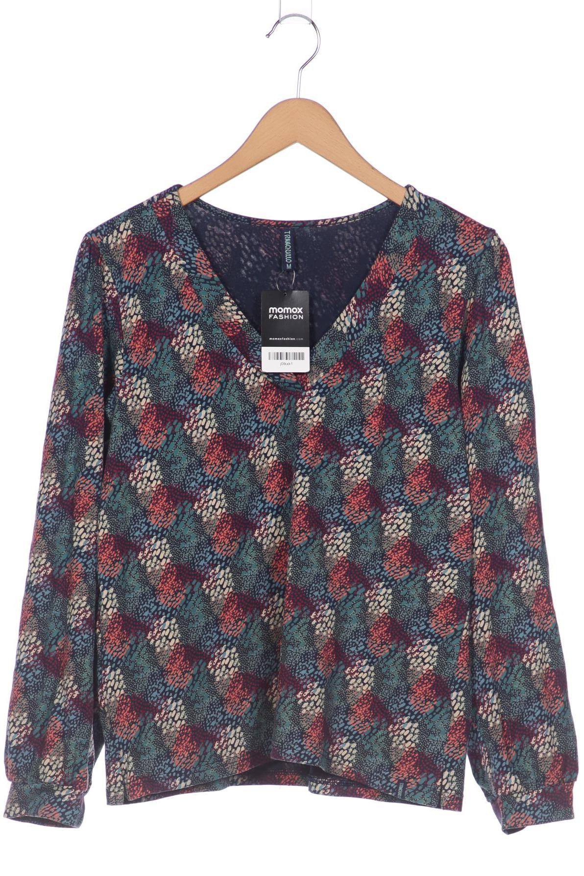 

Tranquillo Damen Langarmshirt, türkis, Gr. 38