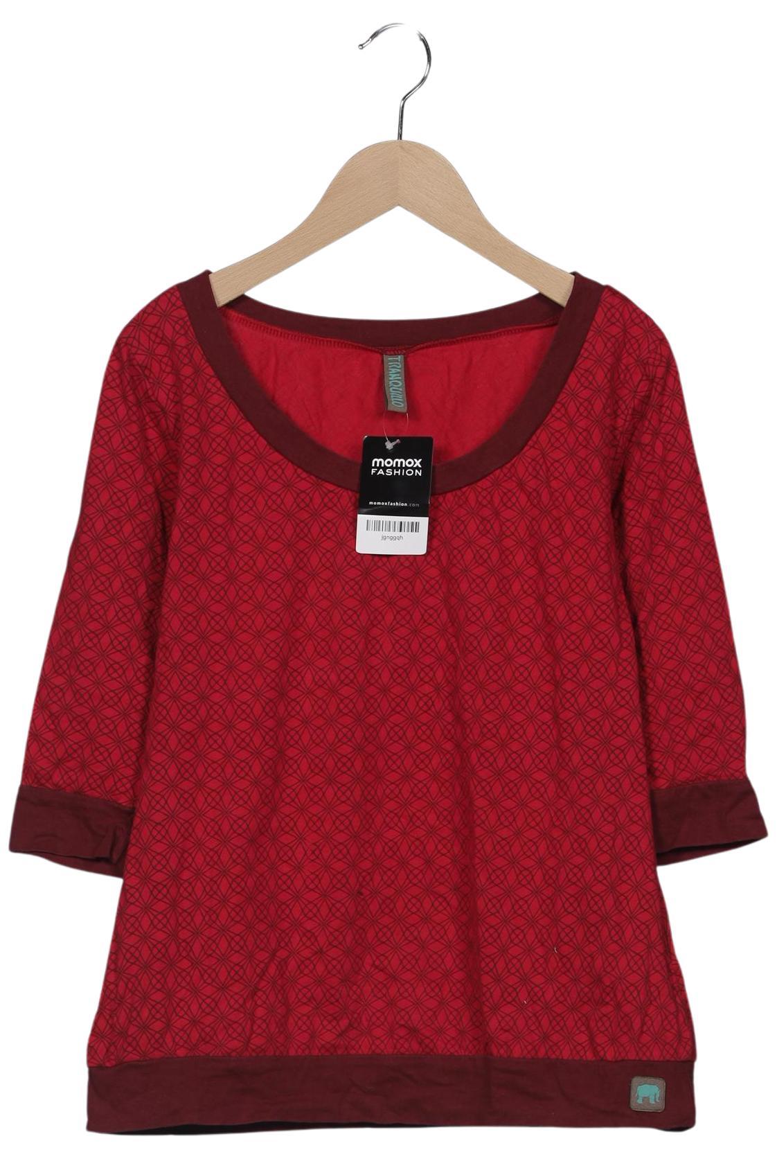 

Tranquillo Damen Langarmshirt, bordeaux, Gr. 42