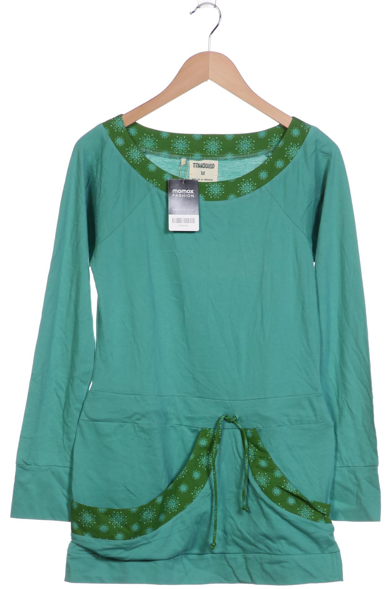 

Tranquillo Damen Langarmshirt, türkis, Gr. 38