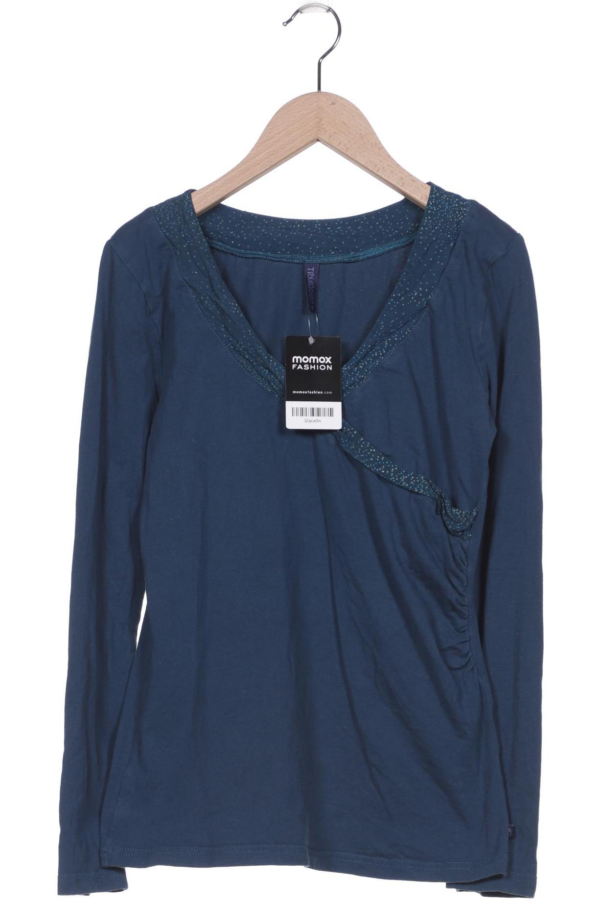 

TRANQUILLO Damen Langarmshirt, blau