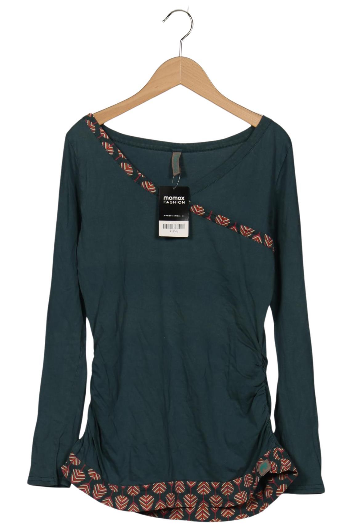 

Tranquillo Damen Langarmshirt, türkis, Gr. 38