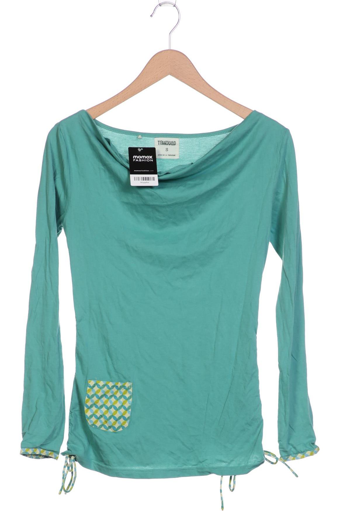 

Tranquillo Damen Langarmshirt, grün, Gr. 36