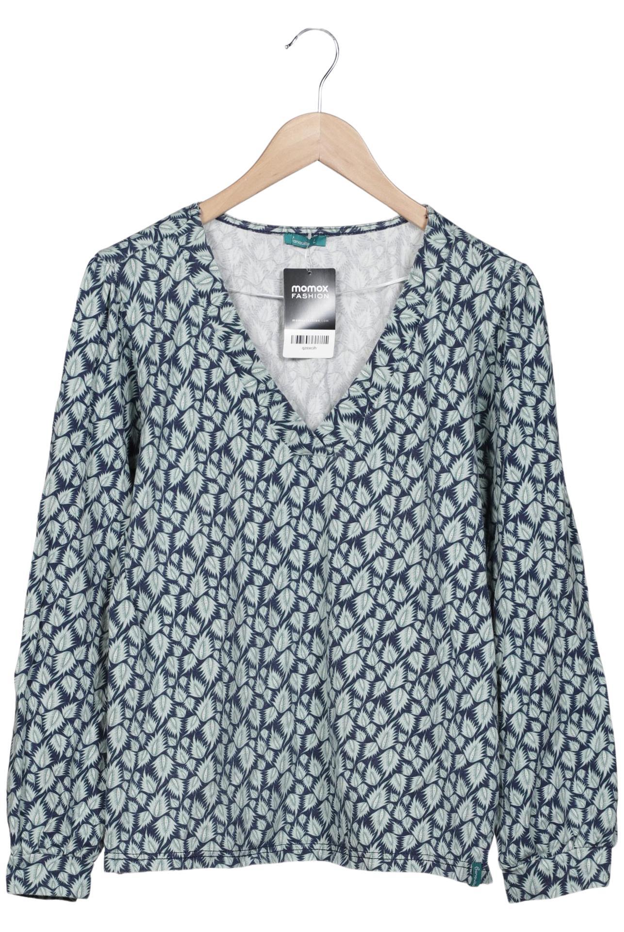 

Tranquillo Damen Langarmshirt, türkis, Gr. 42