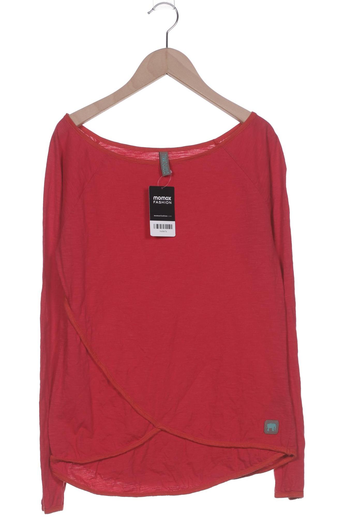 

Tranquillo Damen Langarmshirt, rot, Gr. 42