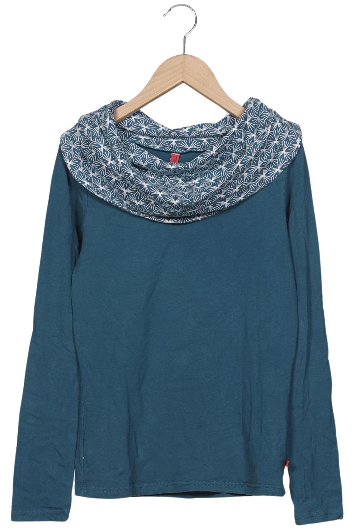 

Tranquillo Damen Langarmshirt, türkis, Gr. 38