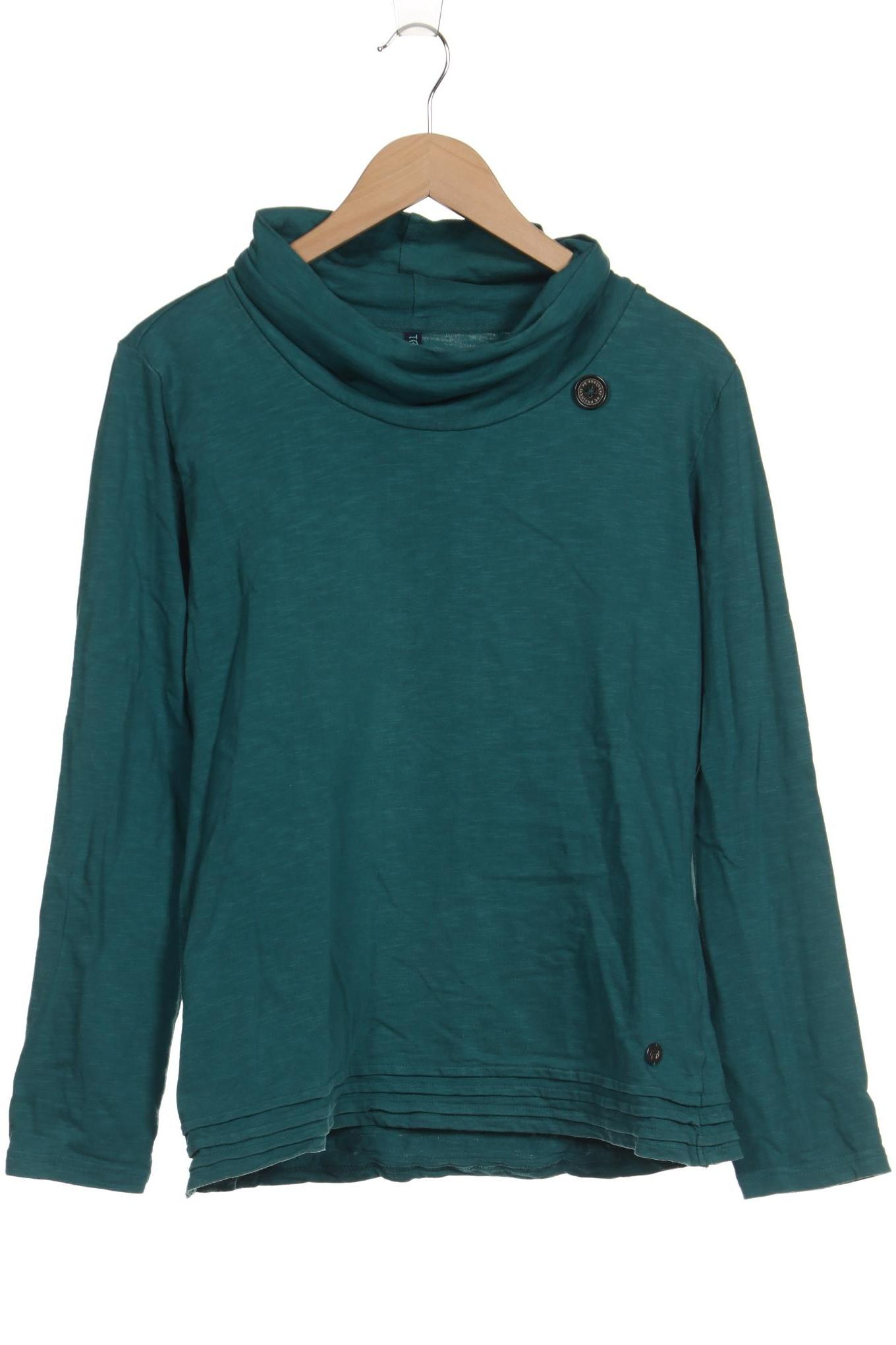 

Tranquillo Damen Langarmshirt, türkis, Gr. 42