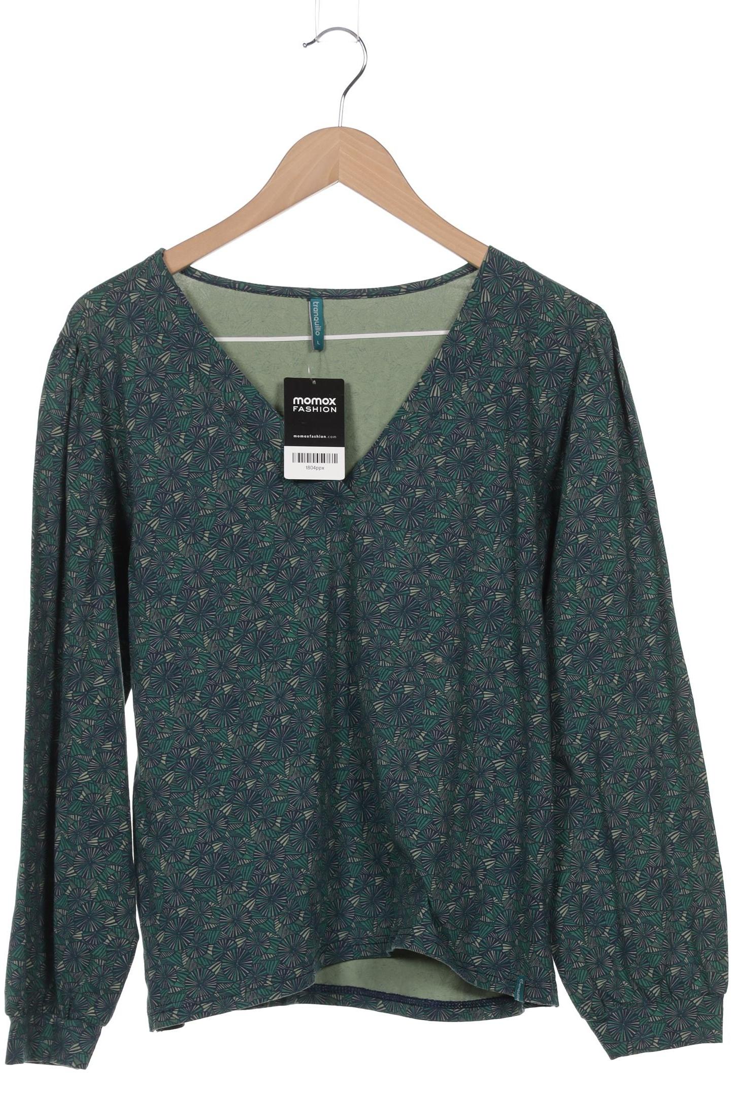 

Tranquillo Damen Langarmshirt, grün, Gr. 42