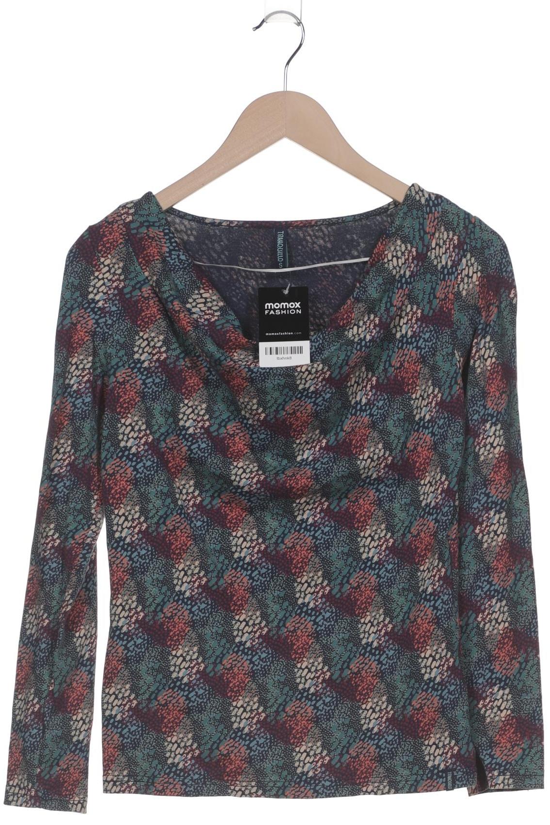 

Tranquillo Damen Langarmshirt, türkis, Gr. 36