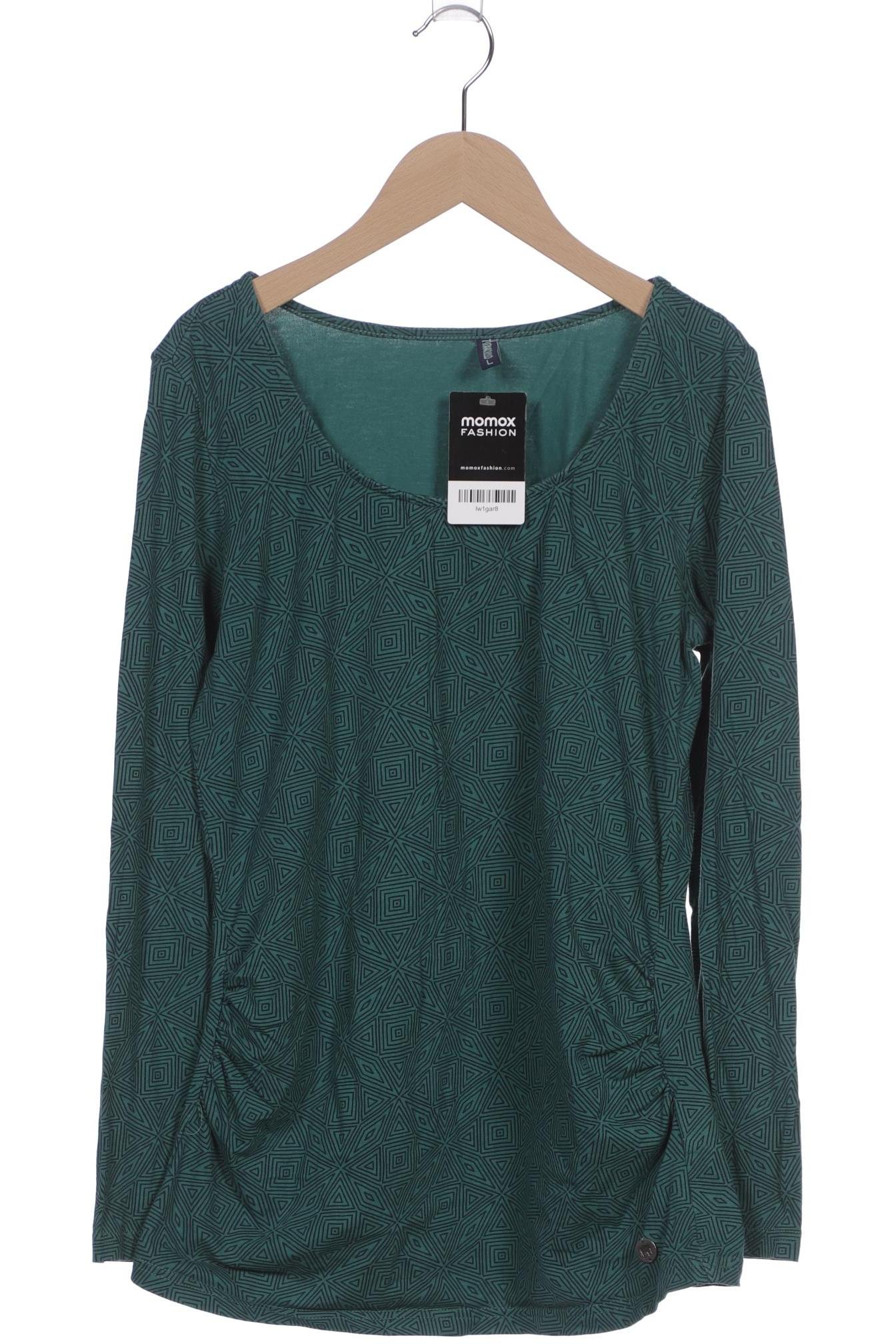 

Tranquillo Damen Langarmshirt, türkis, Gr. 42