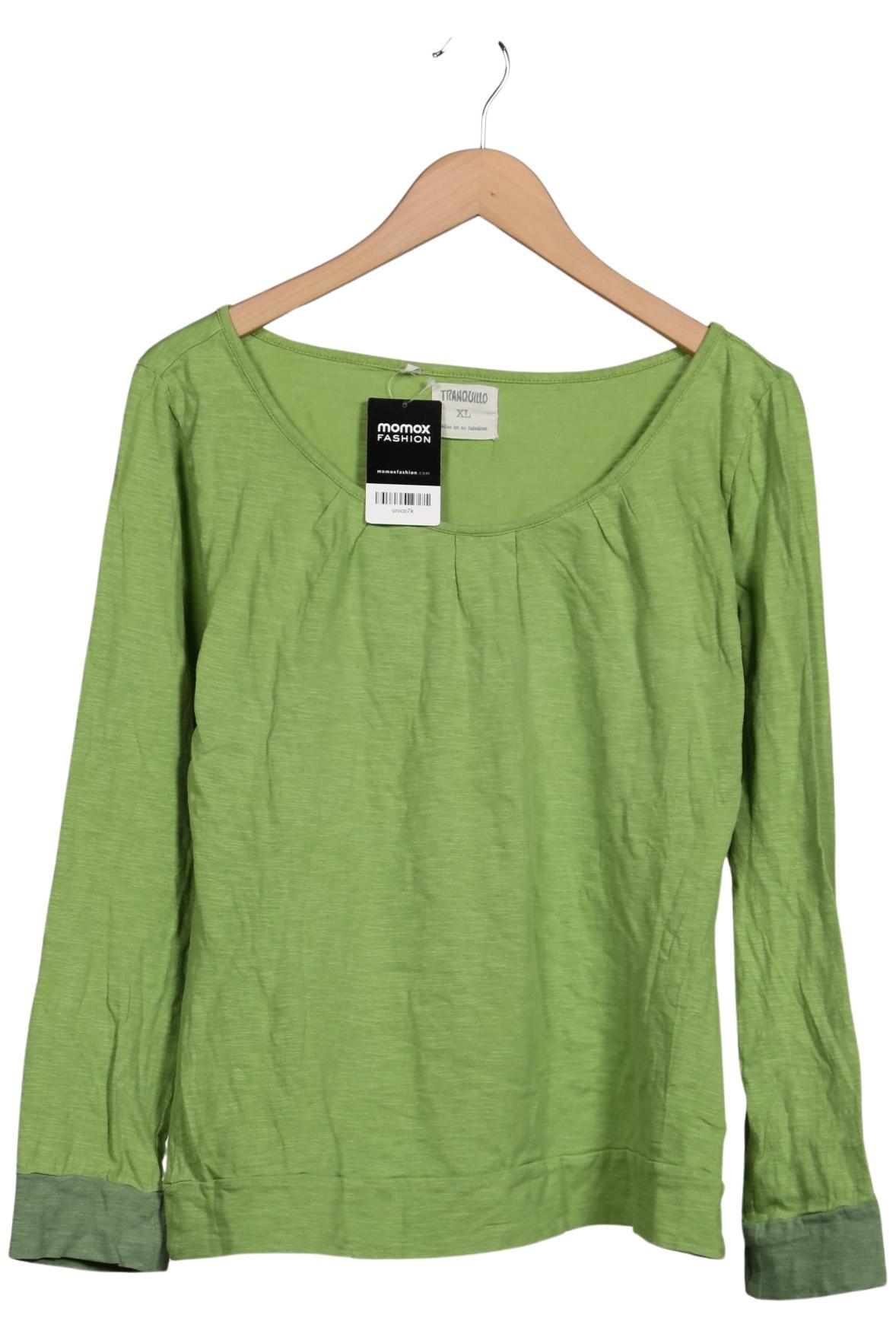 

Tranquillo Damen Langarmshirt, grün, Gr. 44