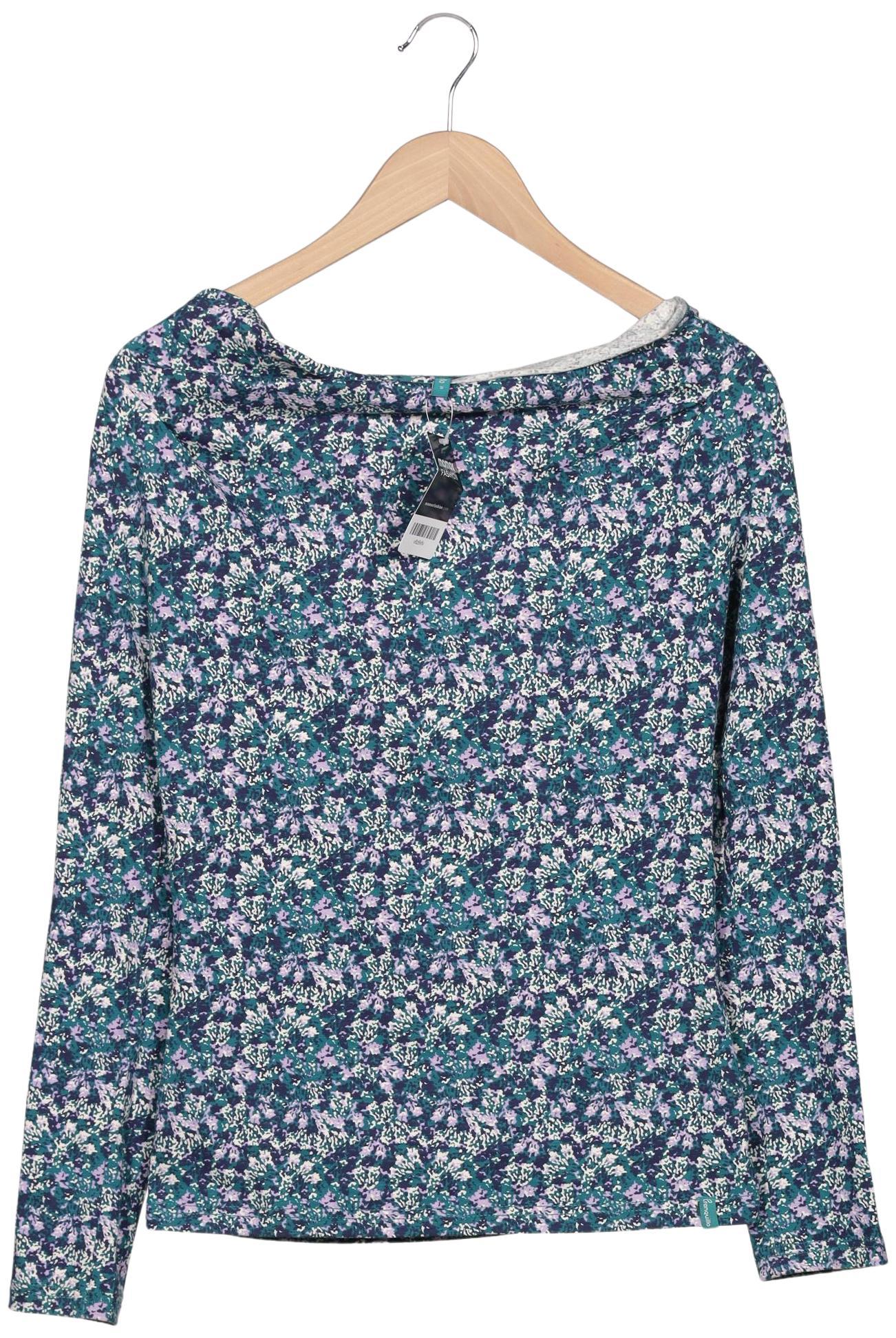 

Tranquillo Damen Langarmshirt, türkis, Gr. 36