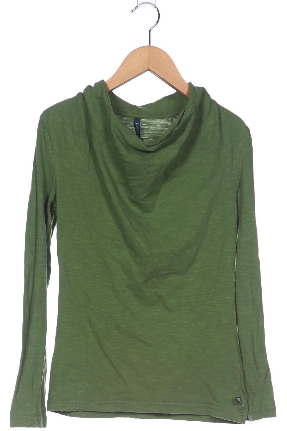 

Tranquillo Damen Langarmshirt, grün, Gr. 34