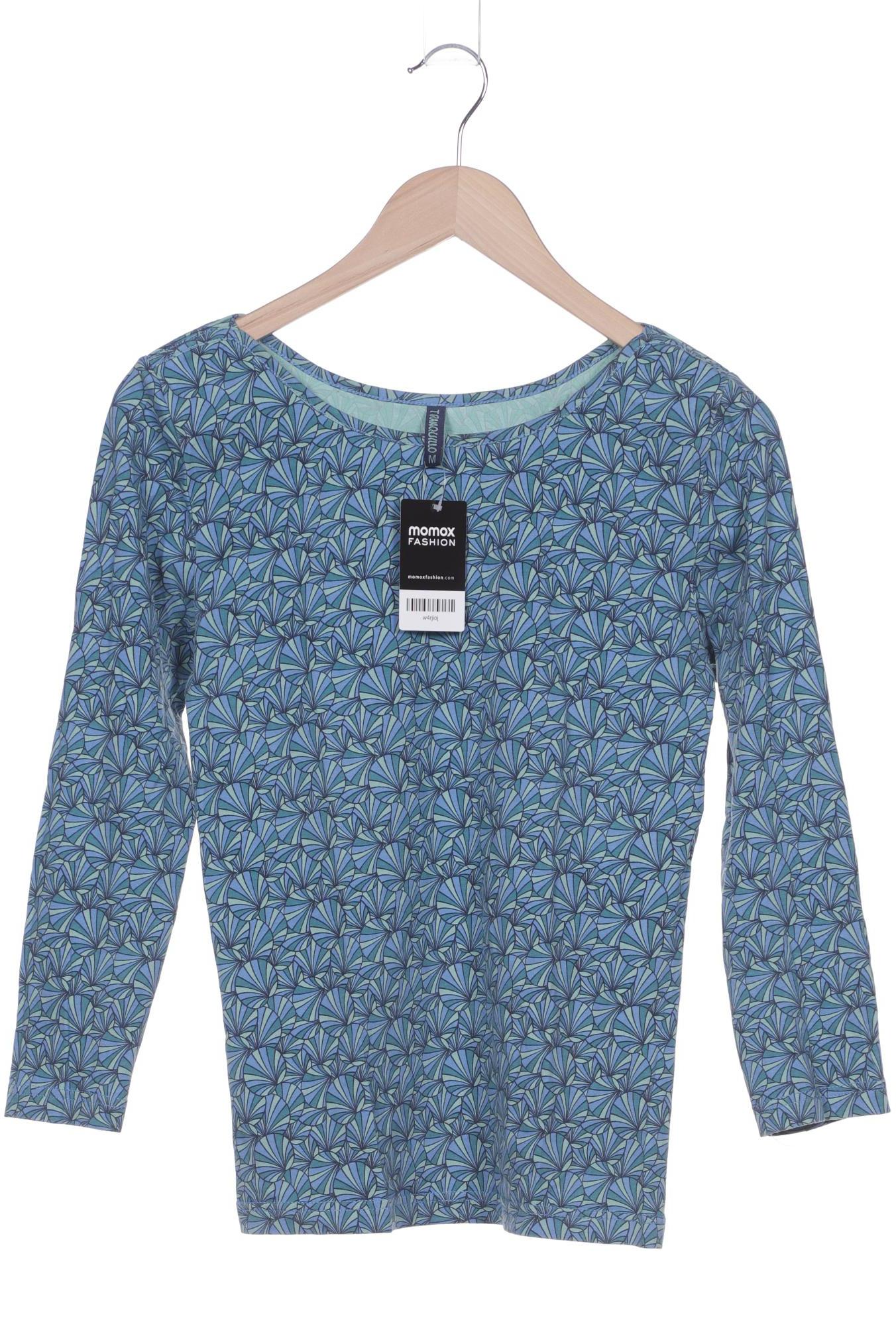 

Tranquillo Damen Langarmshirt, blau, Gr. 38