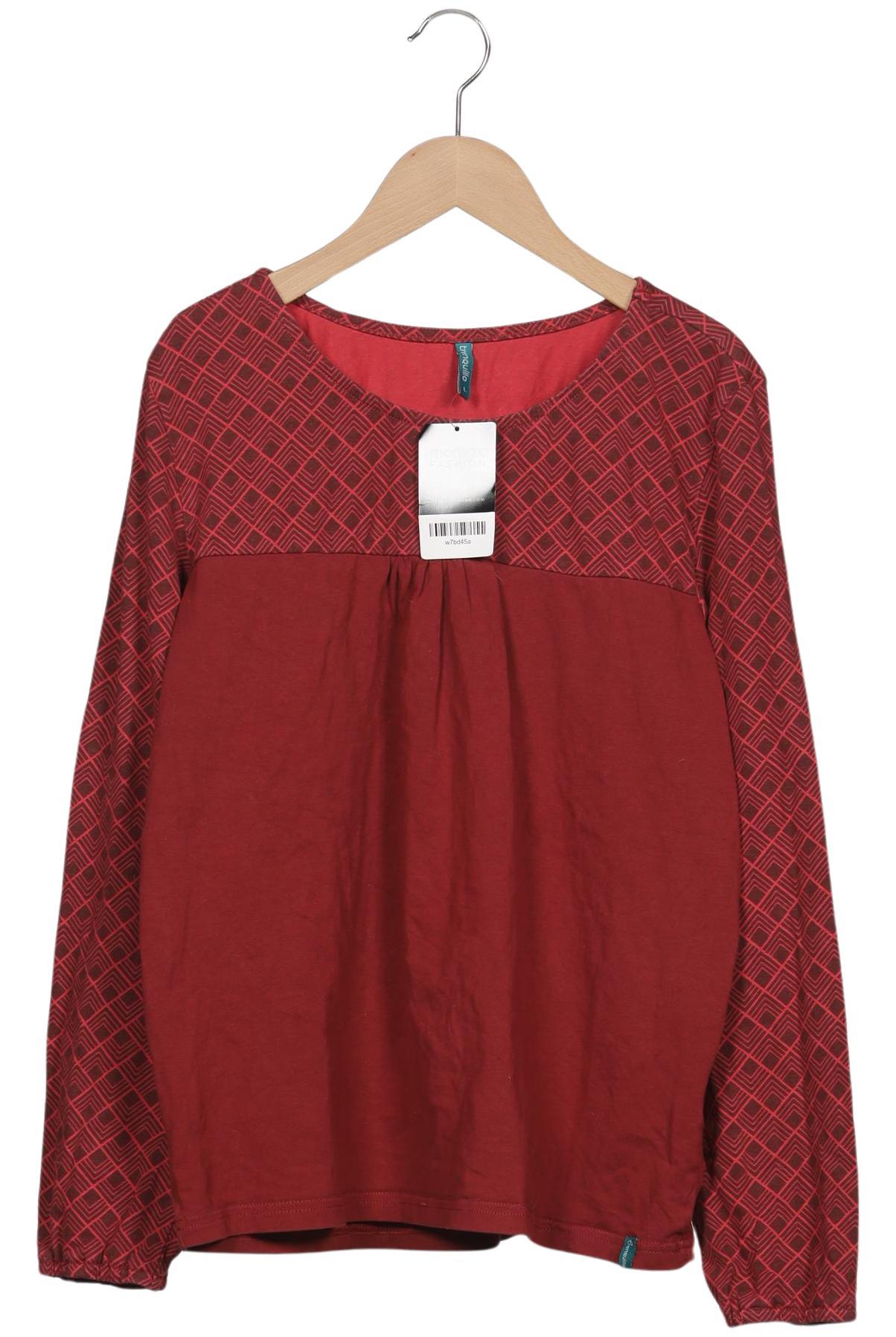 

Tranquillo Damen Langarmshirt, rot, Gr. 42