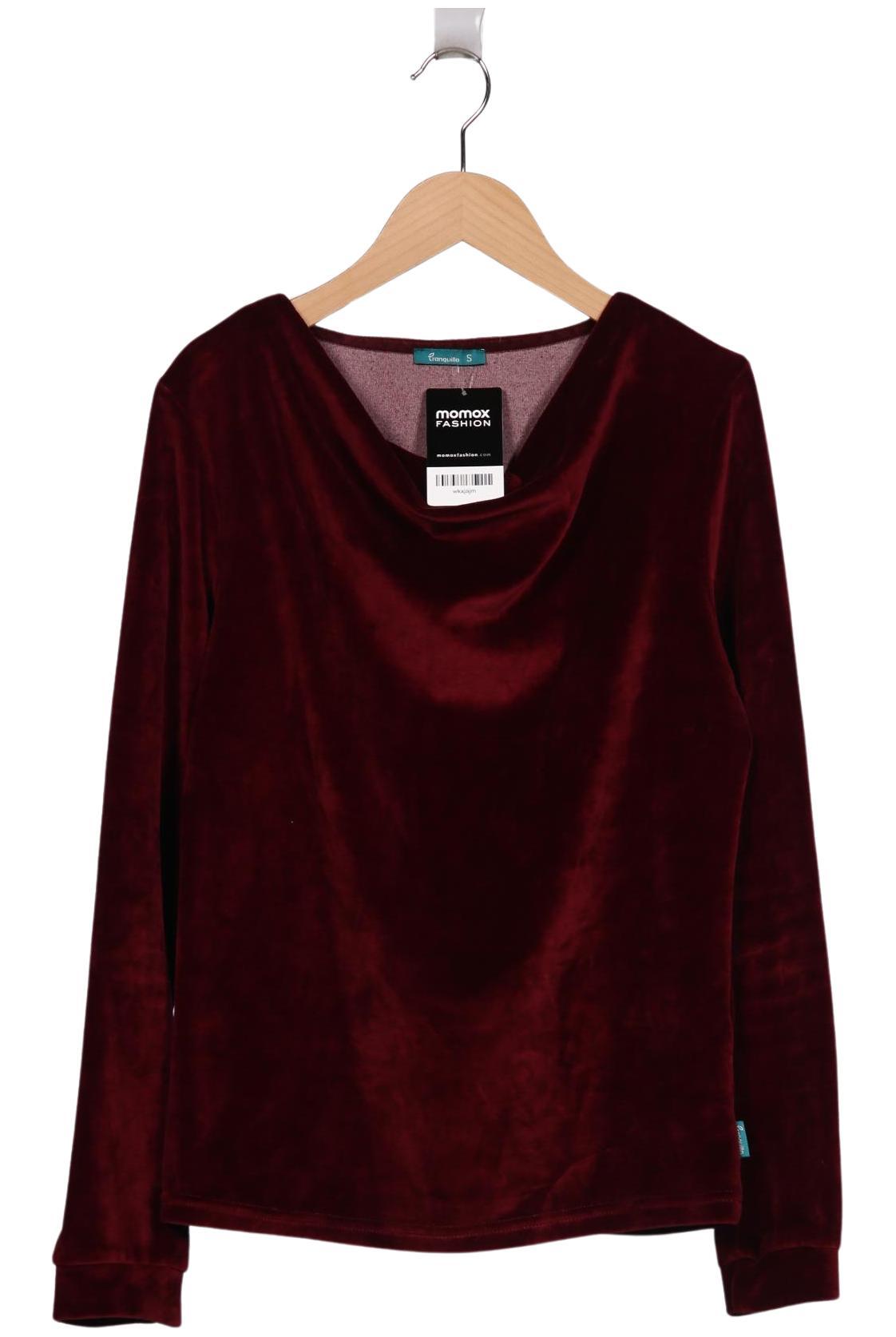 

Tranquillo Damen Langarmshirt, bordeaux, Gr. 36