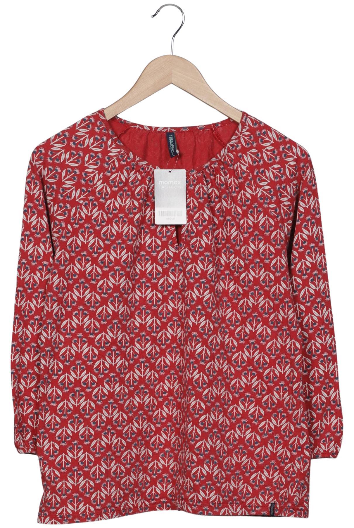 

Tranquillo Damen Langarmshirt, rot, Gr. 42