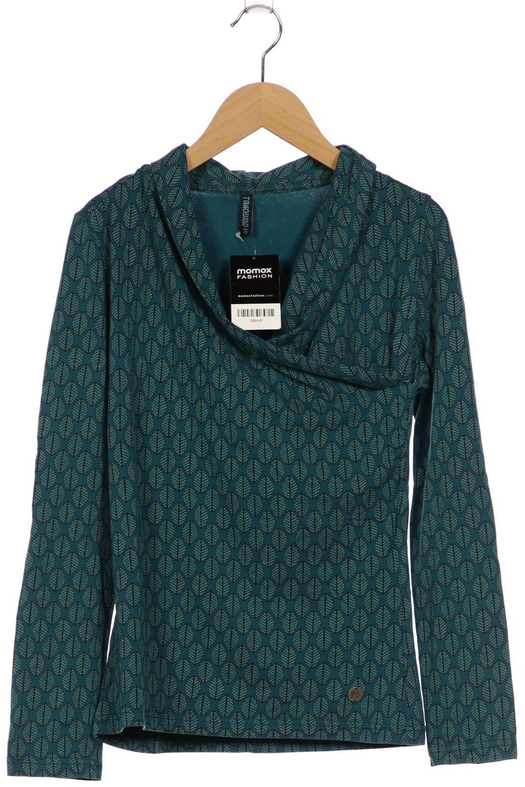 

Tranquillo Damen Langarmshirt, türkis, Gr. 36