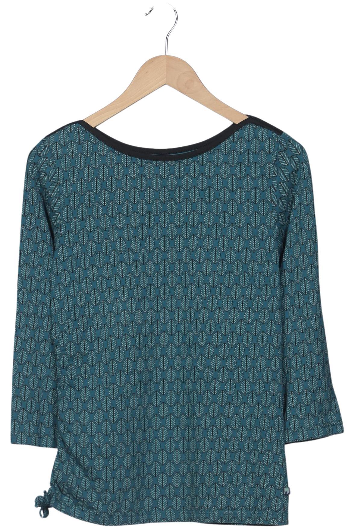 

Tranquillo Damen Langarmshirt, türkis, Gr. 38