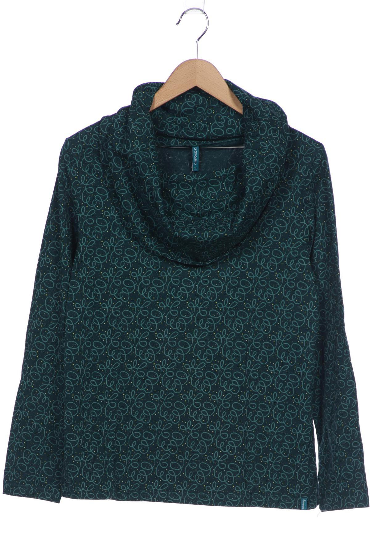 

Tranquillo Damen Langarmshirt, türkis, Gr. 44