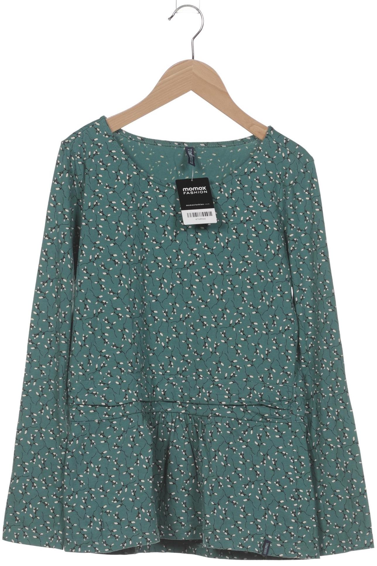 

Tranquillo Damen Langarmshirt, türkis, Gr. 38