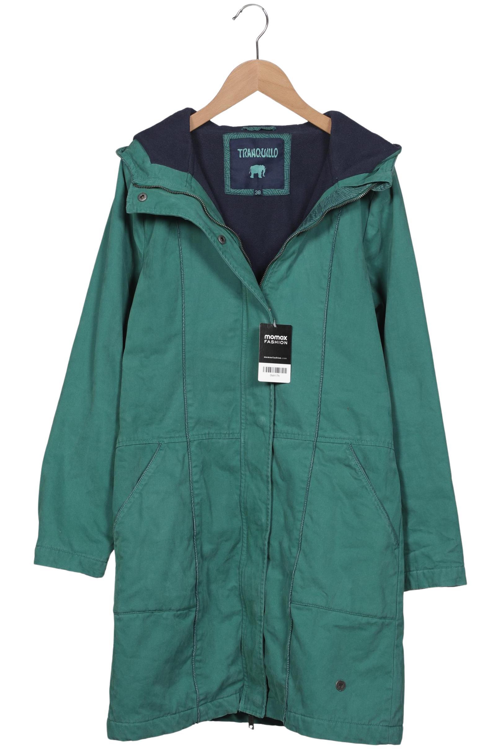 

Tranquillo Damen Mantel, grün, Gr. 38