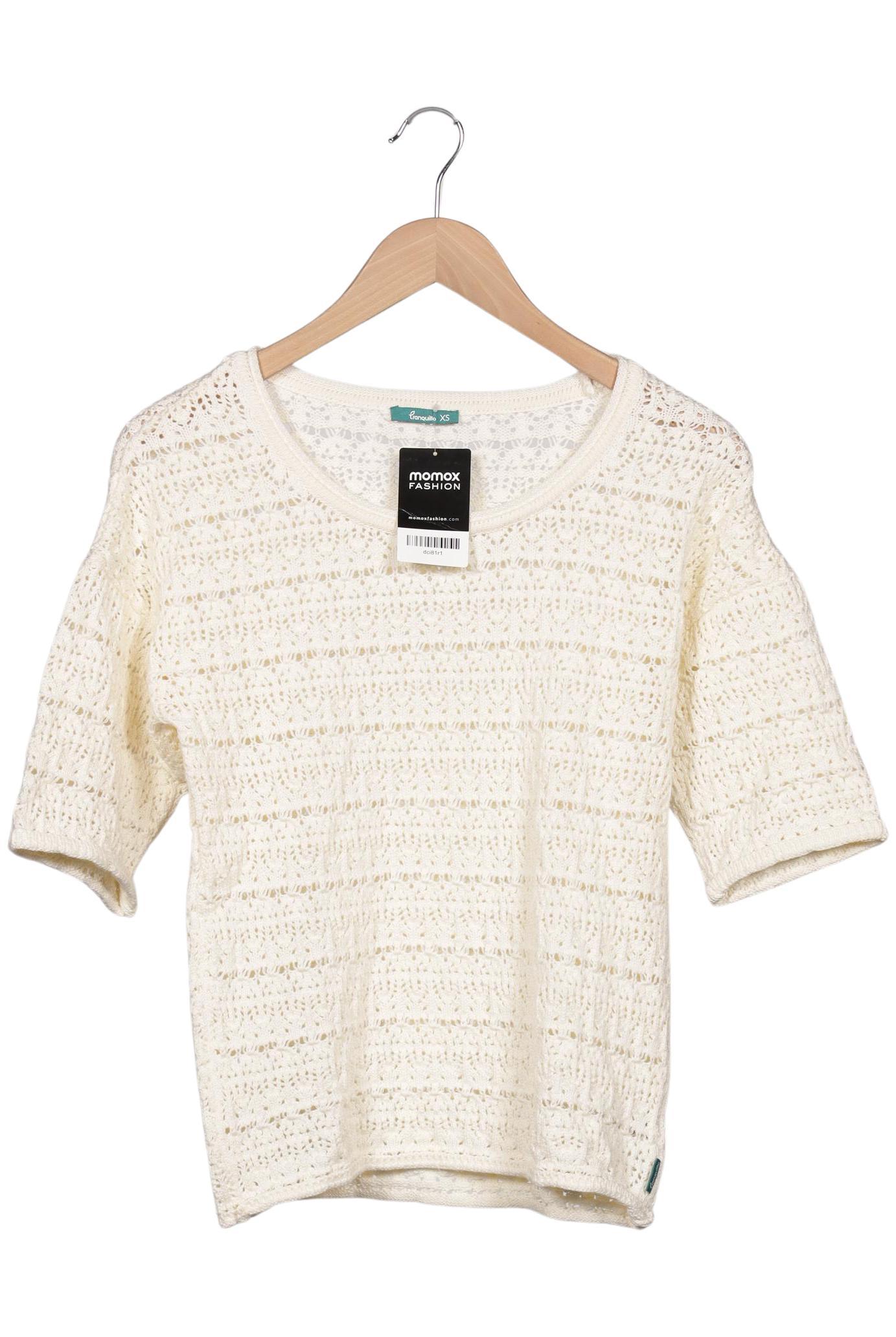 

Tranquillo Damen Pullover, cremeweiß, Gr. 34