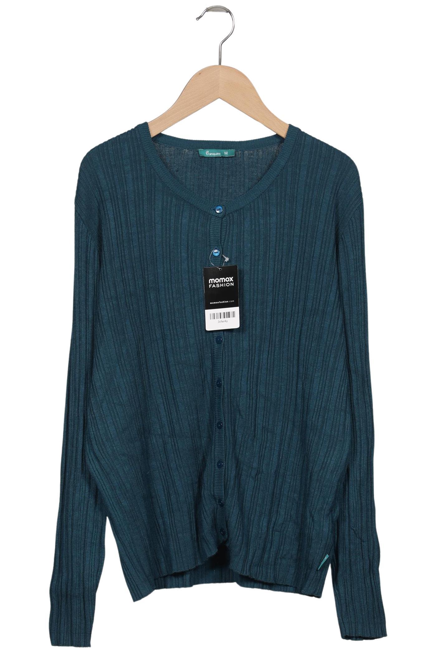 

Tranquillo Damen Strickjacke, blau, Gr. 38