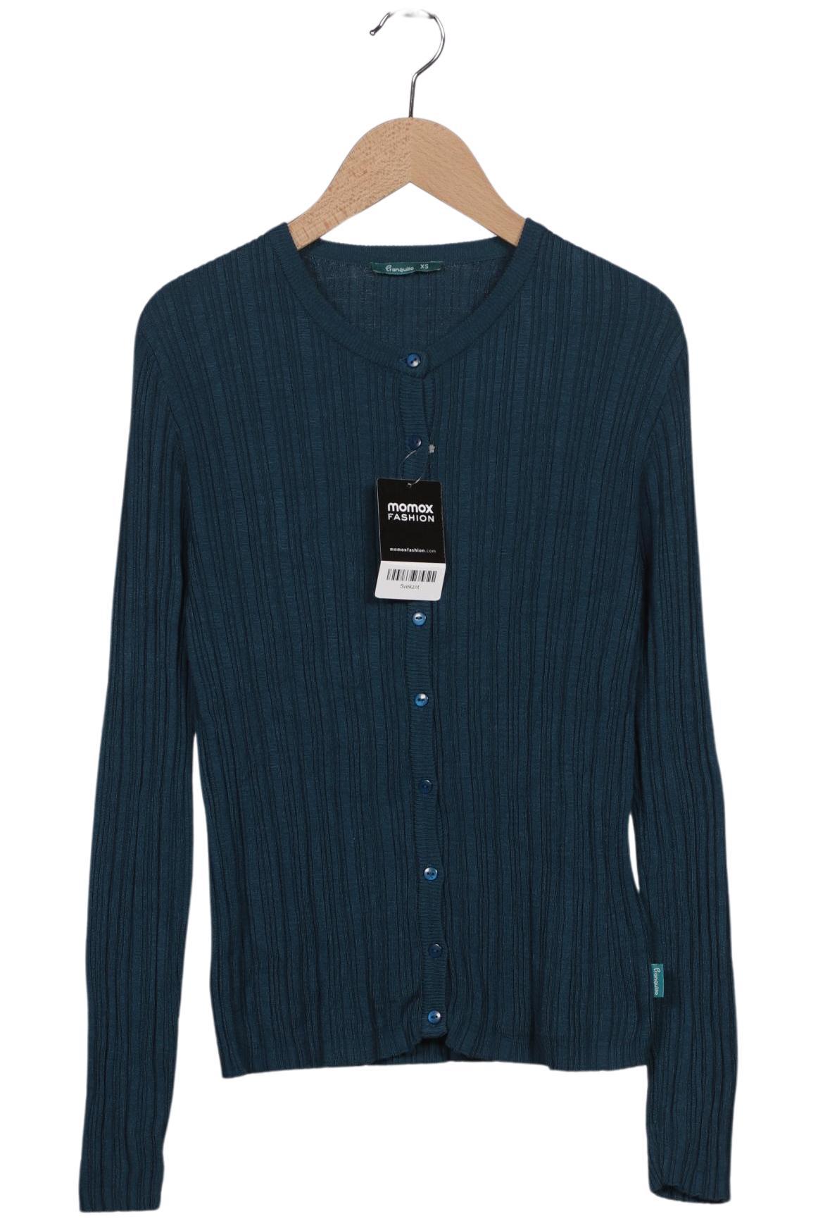 

Tranquillo Damen Strickjacke, türkis, Gr. 34