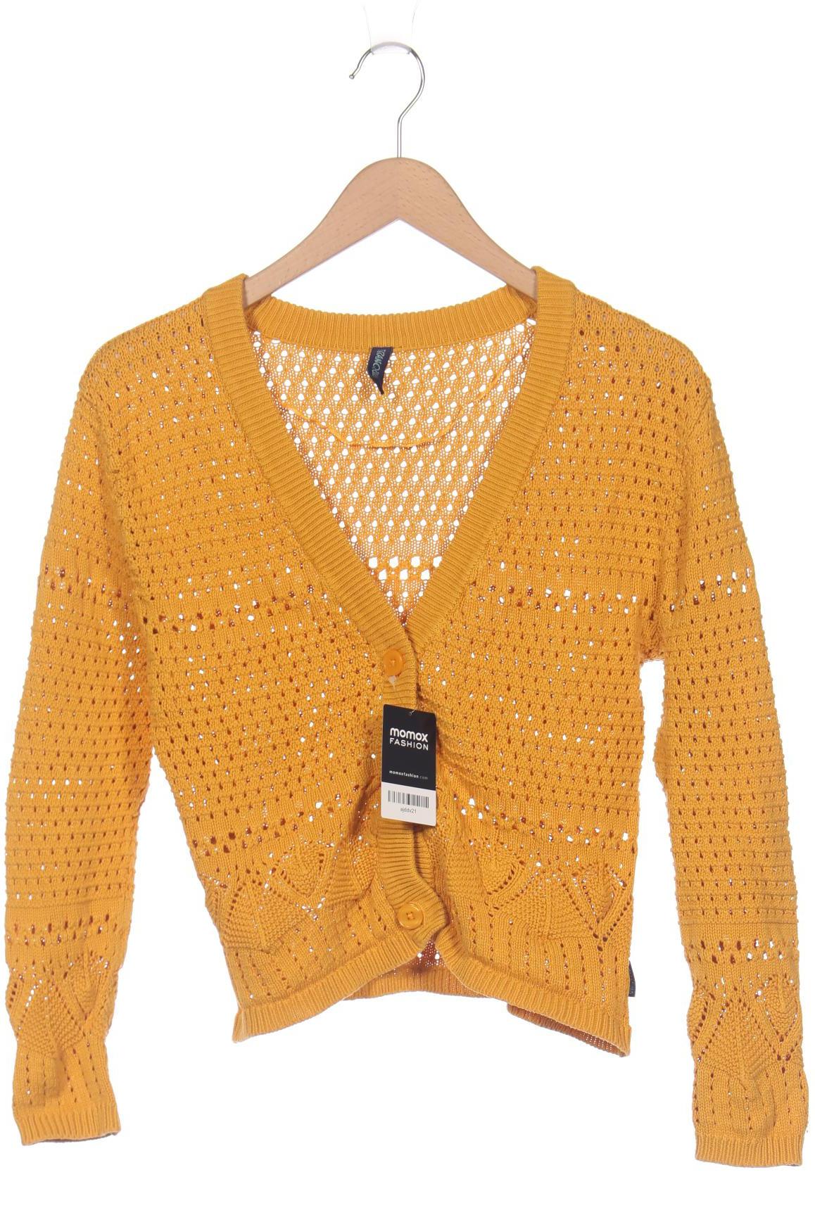 

Tranquillo Damen Strickjacke, gelb, Gr. 34