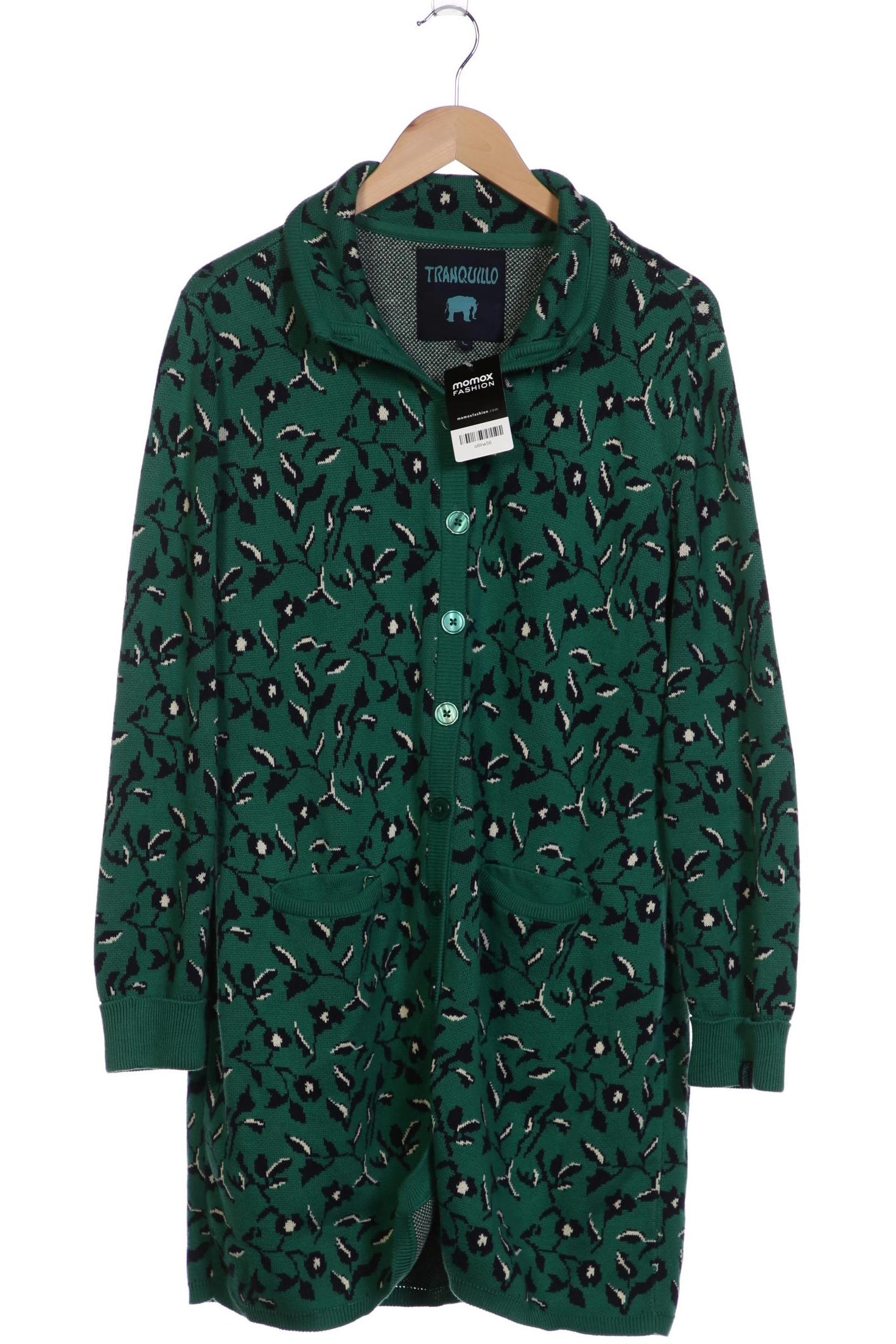 

Tranquillo Damen Strickjacke, grün, Gr. 42