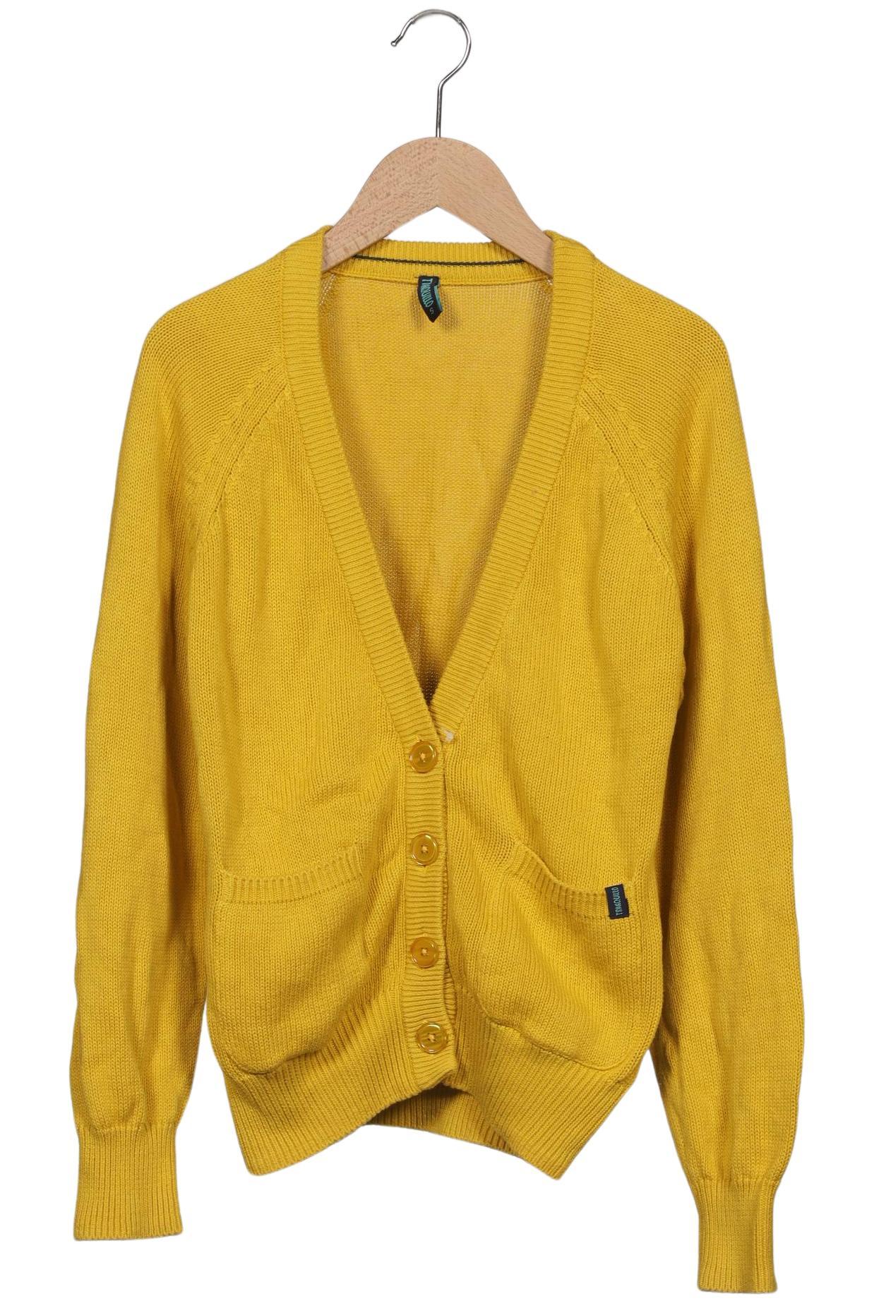 

Tranquillo Damen Strickjacke, gelb, Gr. 36