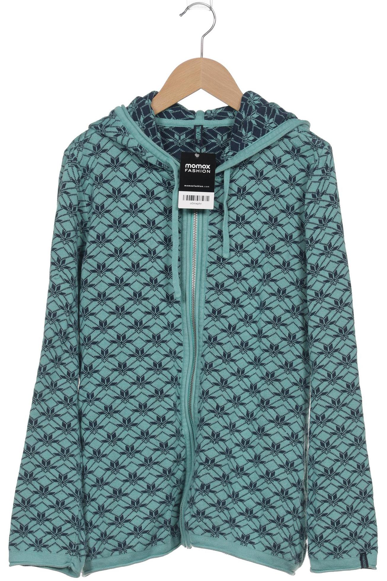 

Tranquillo Damen Strickjacke, türkis, Gr. 36