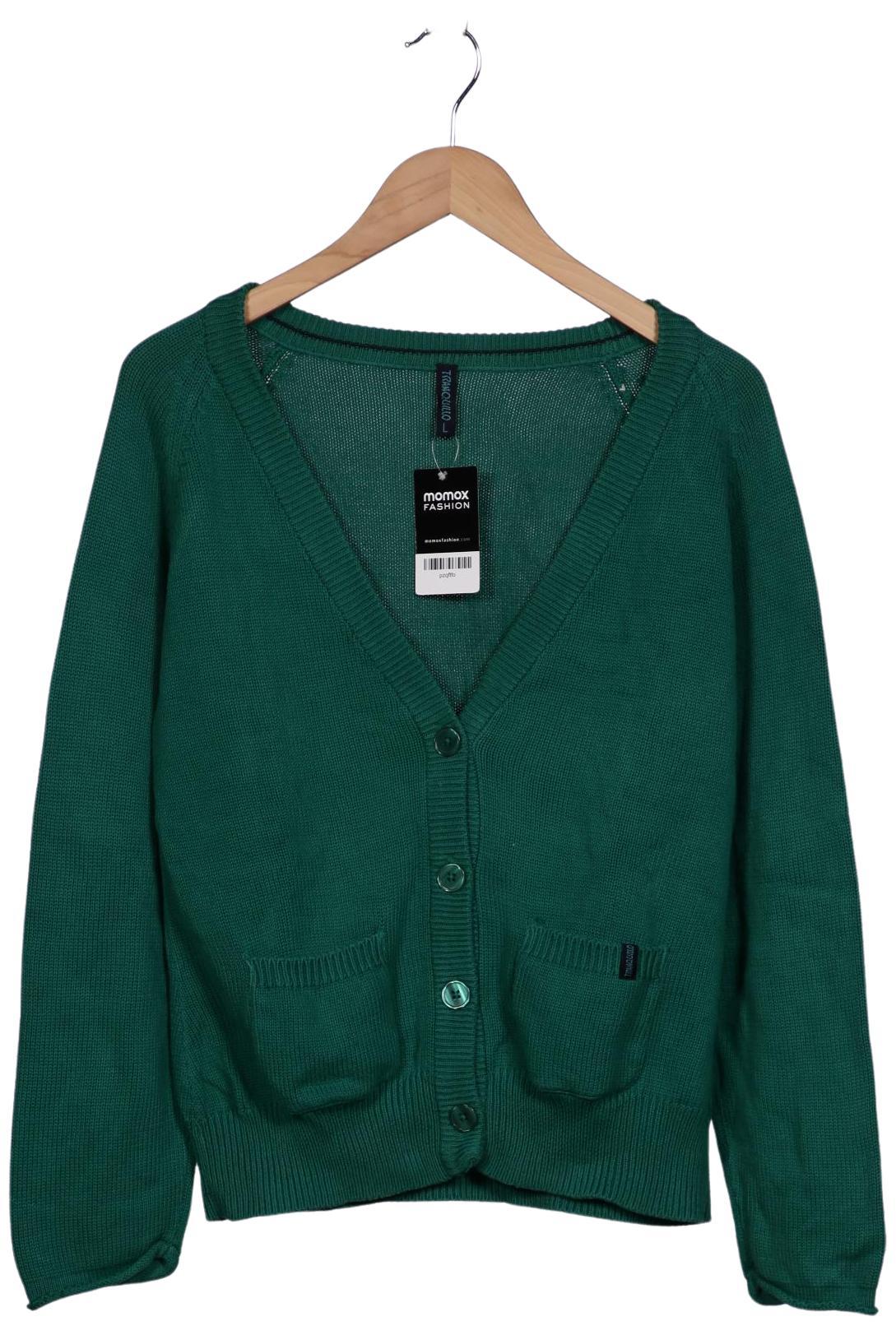 Thumbnail - Tranquillo Damen Strickjacke, grün, Gr. 42