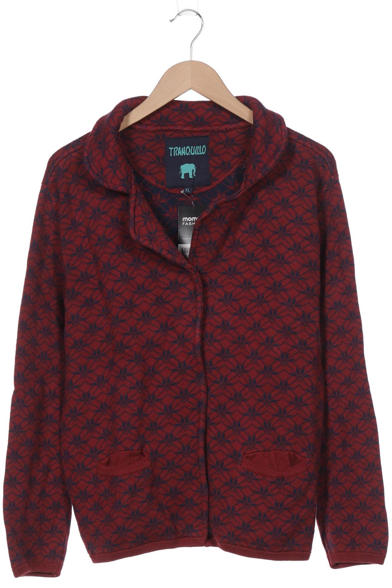

TRANQUILLO Damen Strickjacke, rot